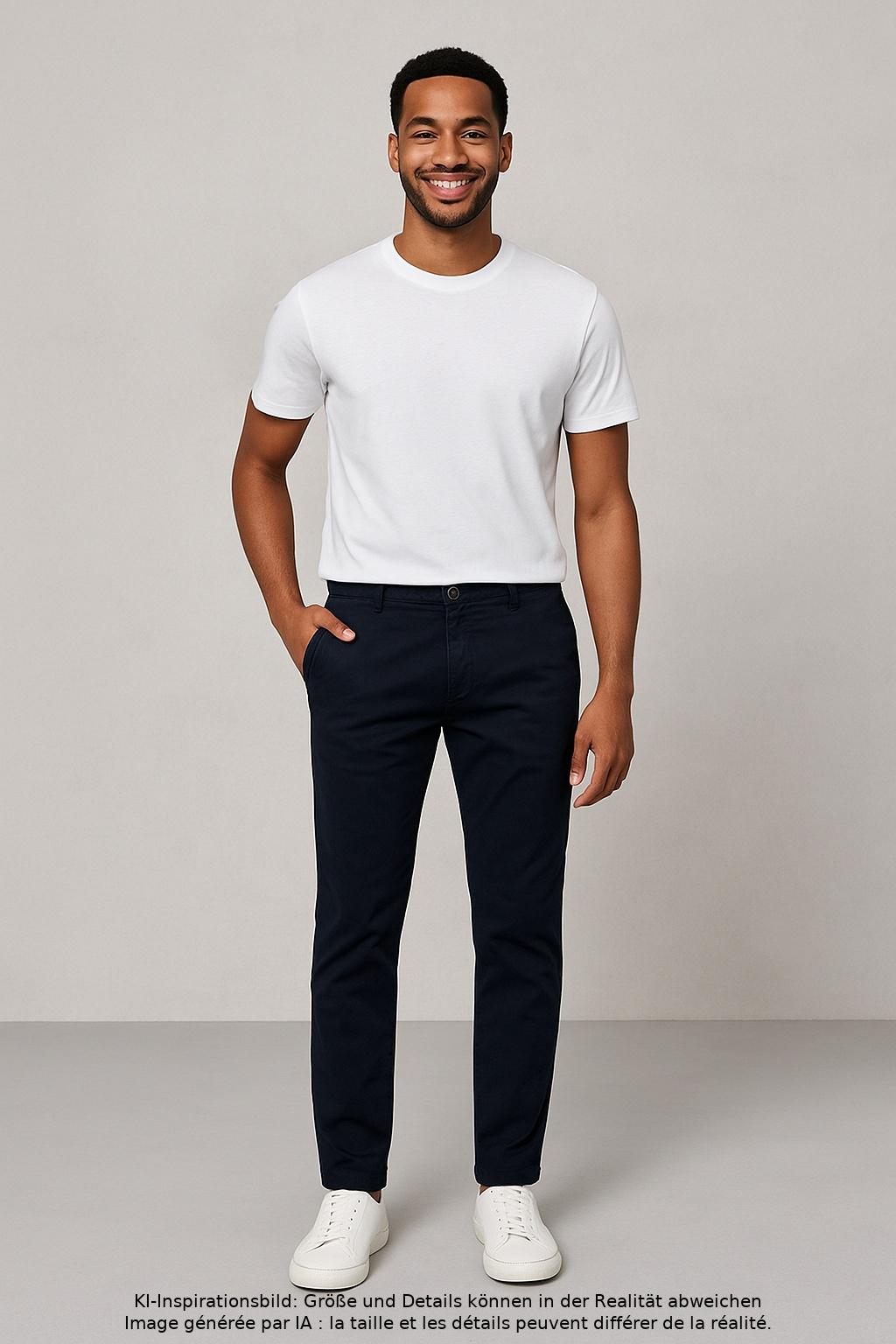 

Jack & Jones Herren Stoffhose, marineblau, Gr. 33