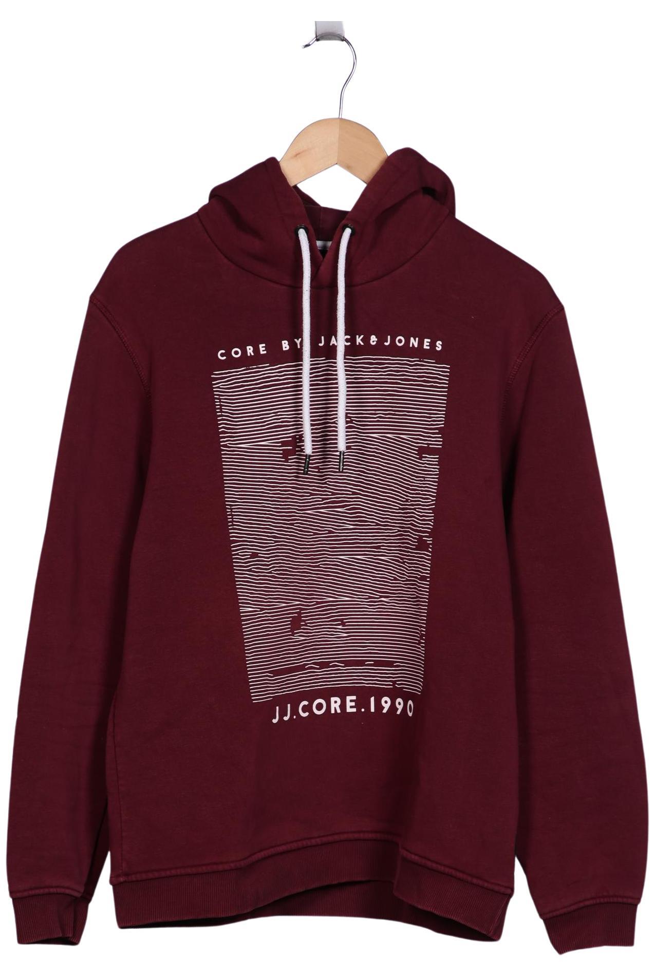 

Jack & Jones Herren Kapuzenpullover, bordeaux, Gr. 52