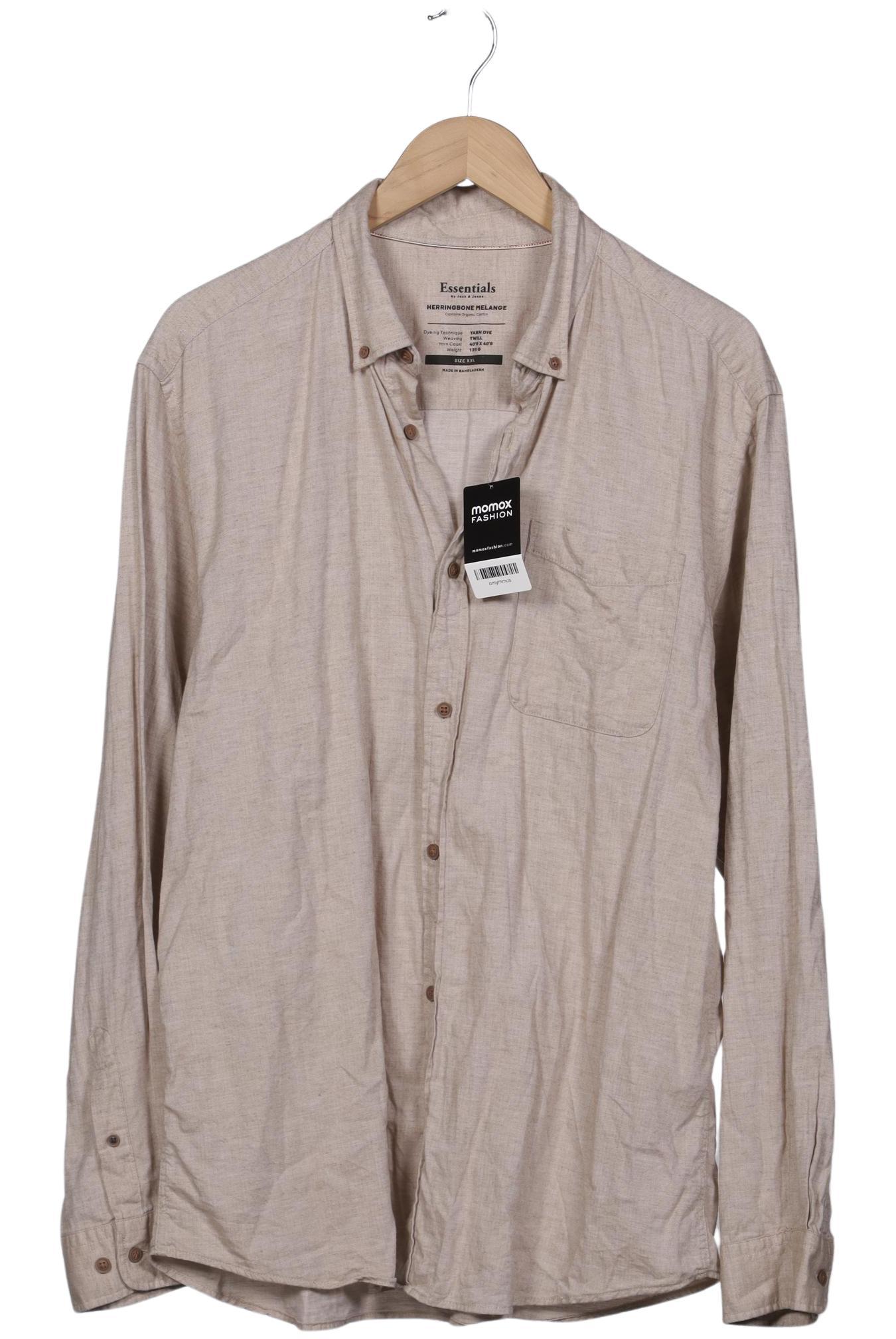 

Jack & Jones Herren Hemd, beige, Gr. 56