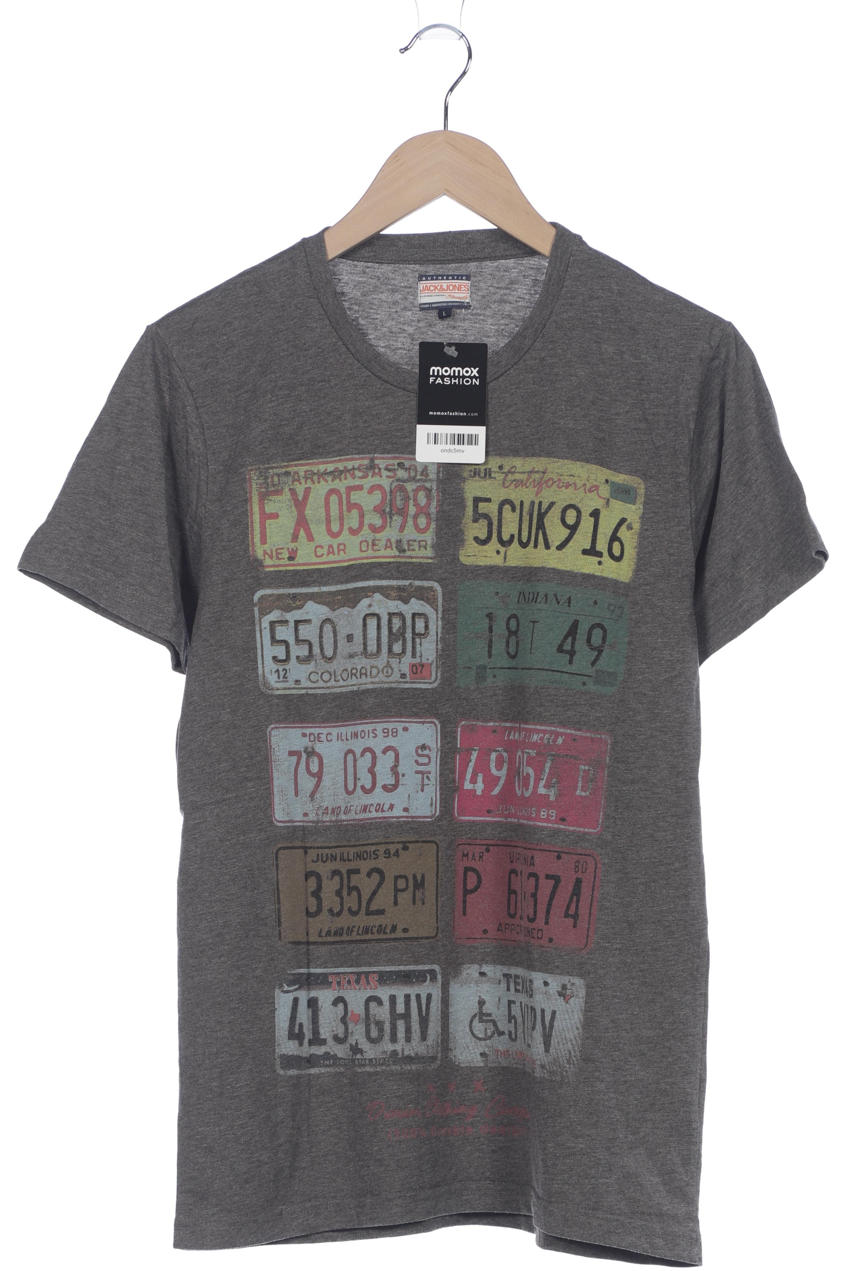 

Jack & Jones Herren T-Shirt, grau, Gr. 52