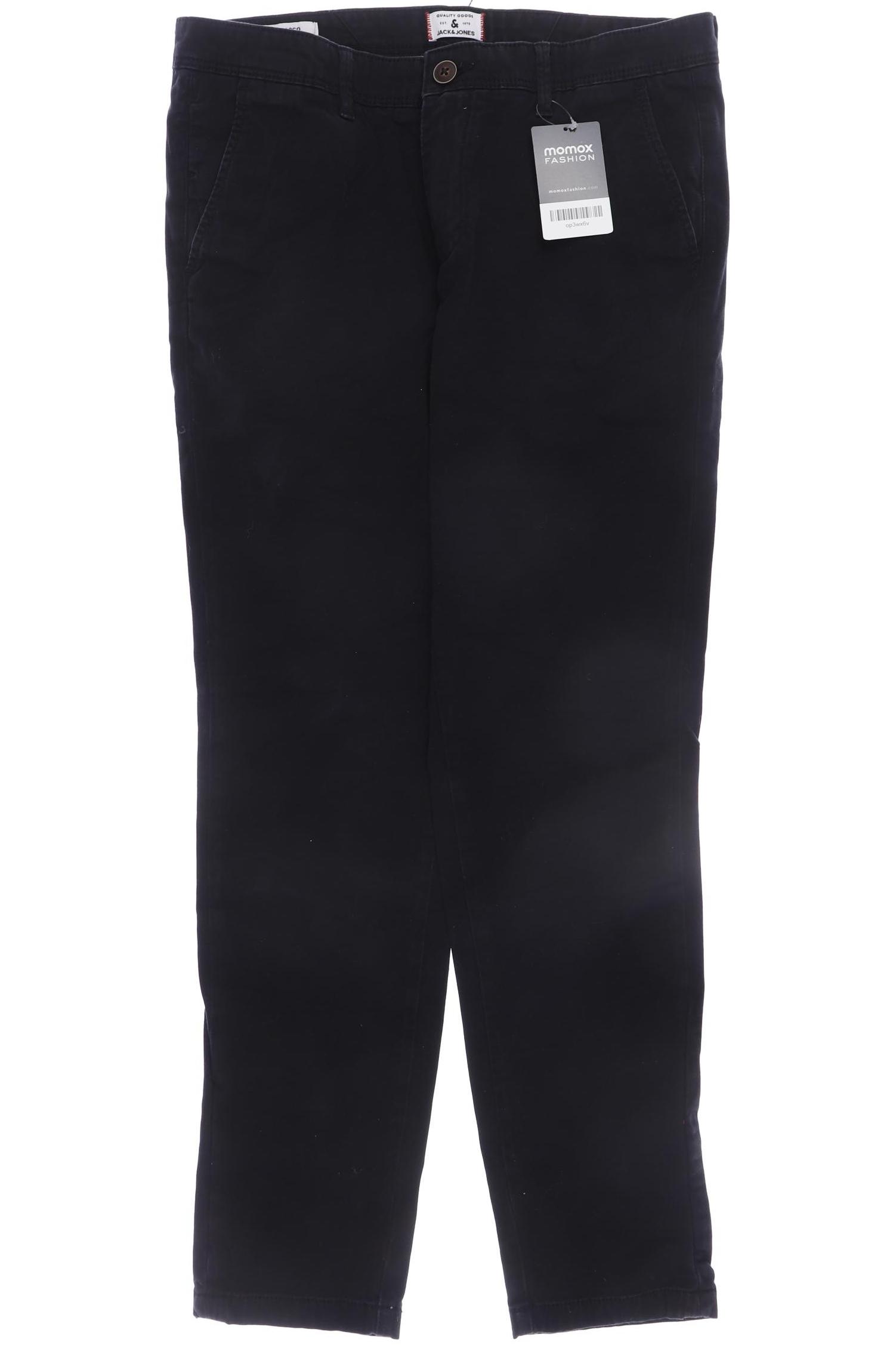 

JACK & JONES Herren Stoffhose, schwarz
