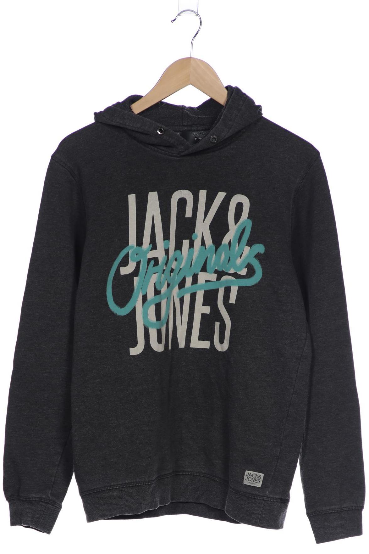 

Jack & Jones Herren Kapuzenpullover, grau, Gr. 48