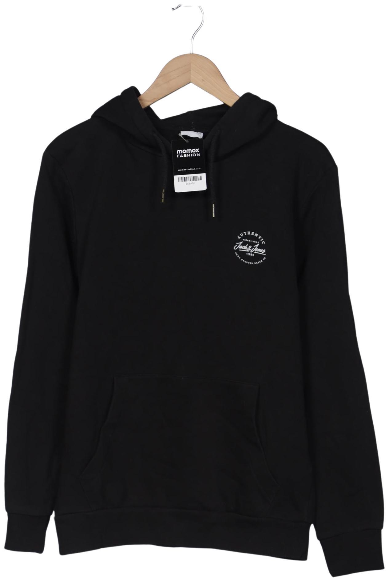 

Jack & Jones Herren Kapuzenpullover, schwarz, Gr. 52