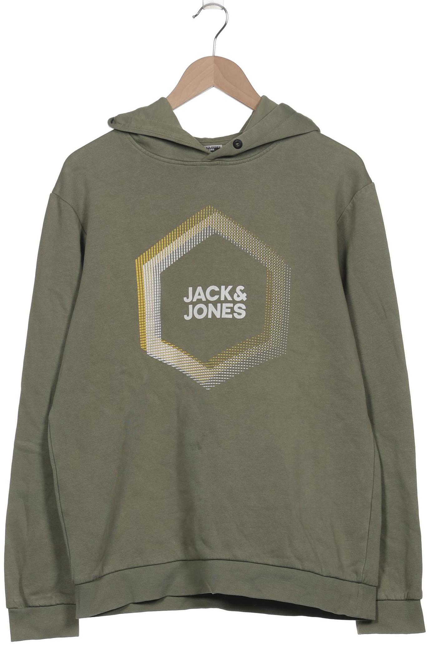 

Jack & Jones Herren Kapuzenpullover, grün, Gr. 52