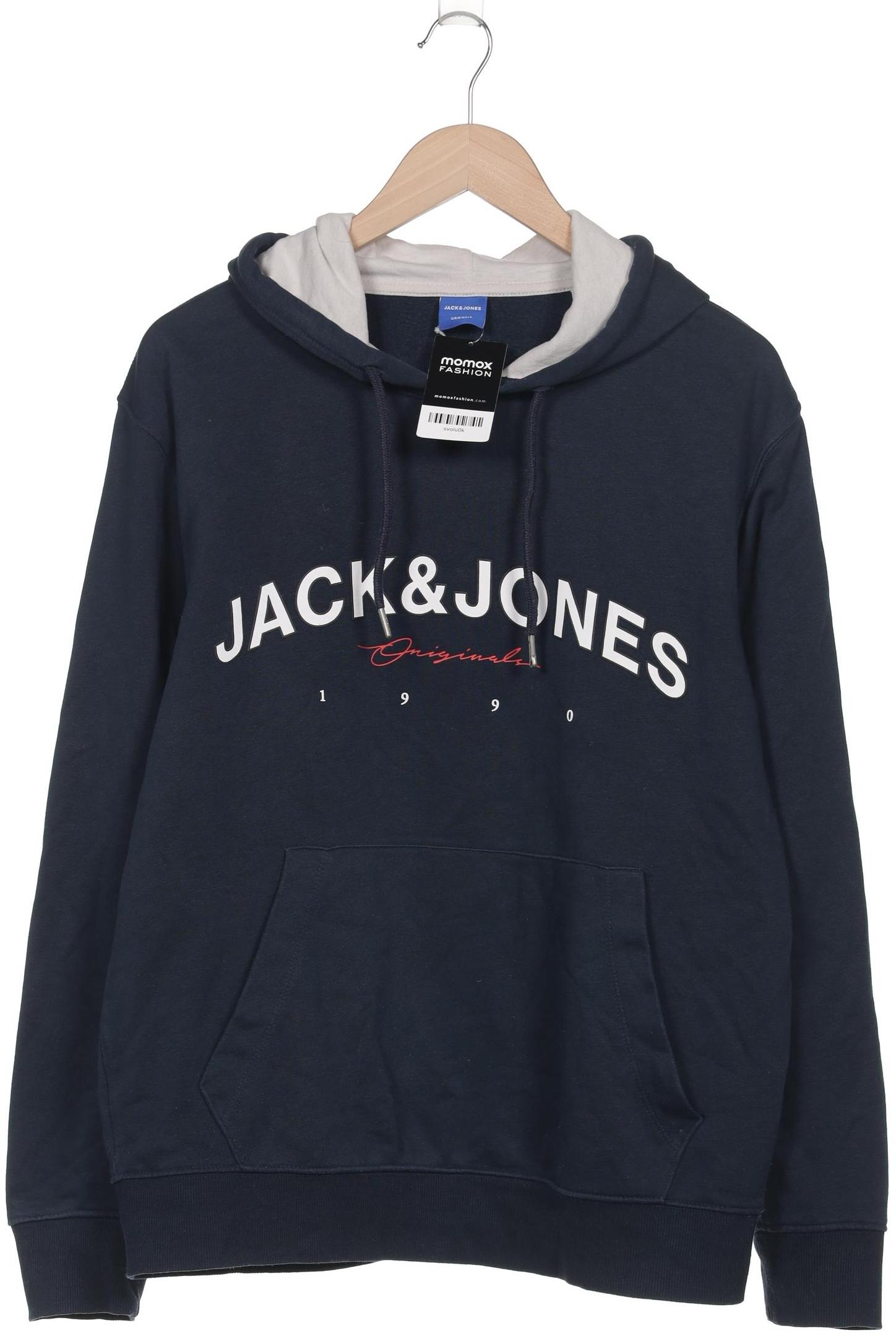 

Jack & Jones Herren Kapuzenpullover, marineblau, Gr. 54