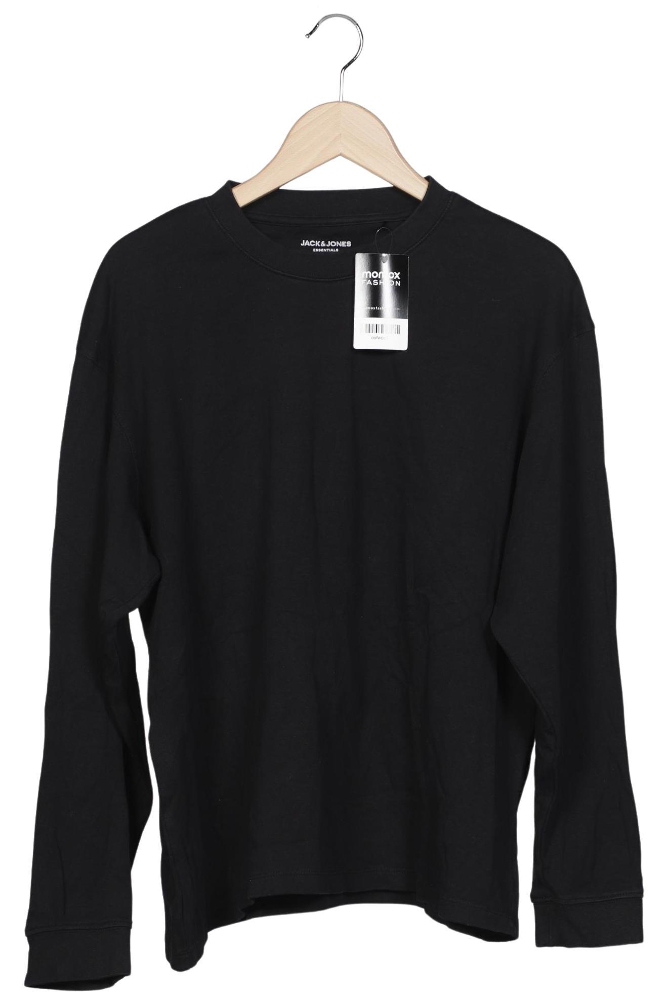 

Jack & Jones Herren Langarmshirt, schwarz, Gr. 52