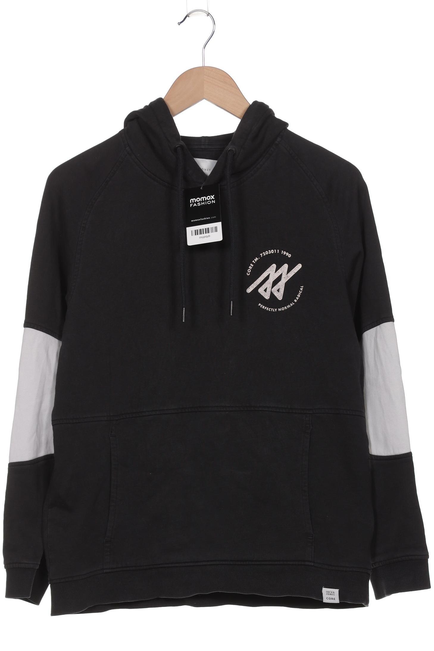

Jack & Jones Herren Kapuzenpullover, schwarz, Gr. 48