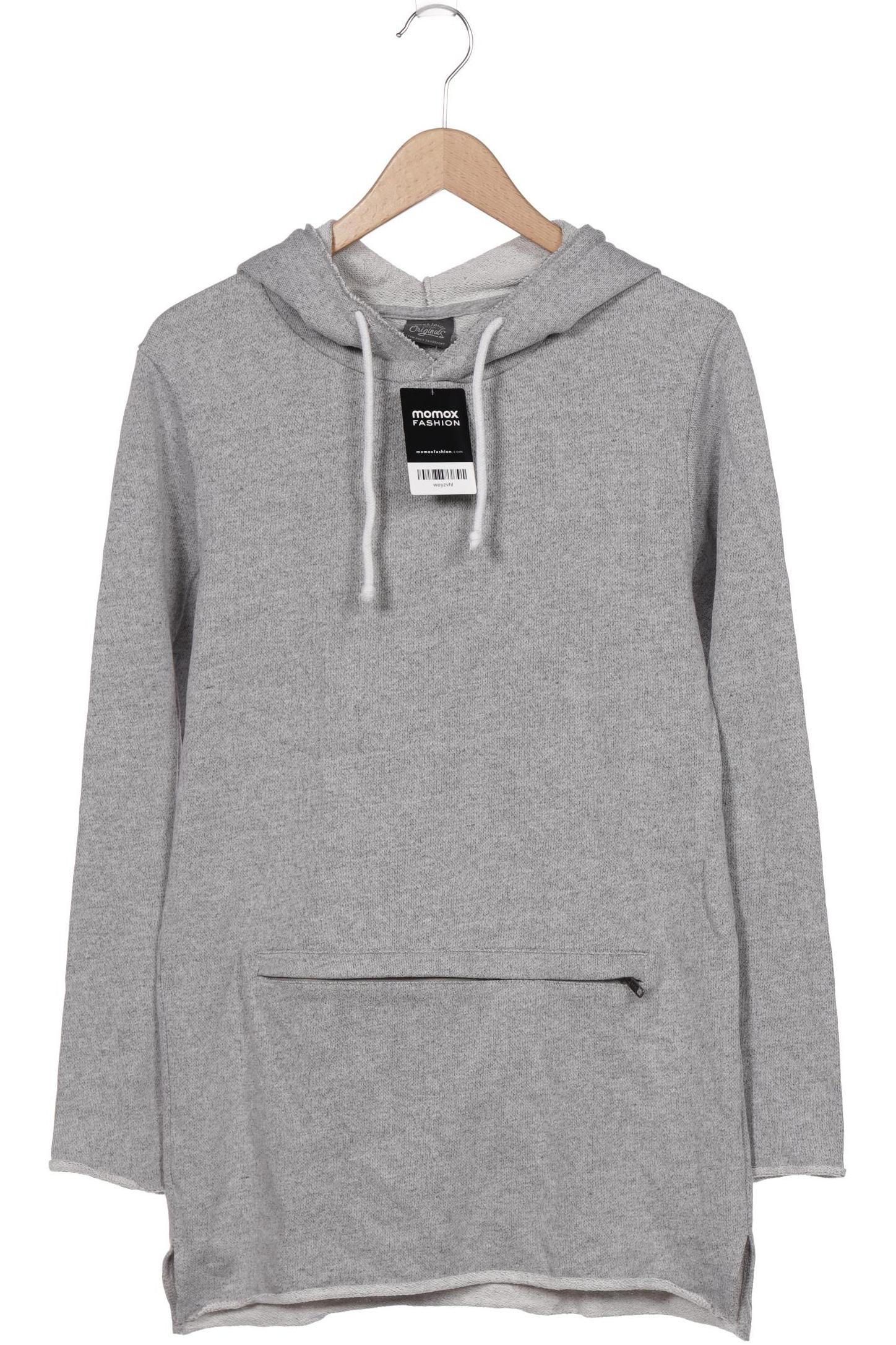 

Jack & Jones Herren Kapuzenpullover, grau, Gr. 48
