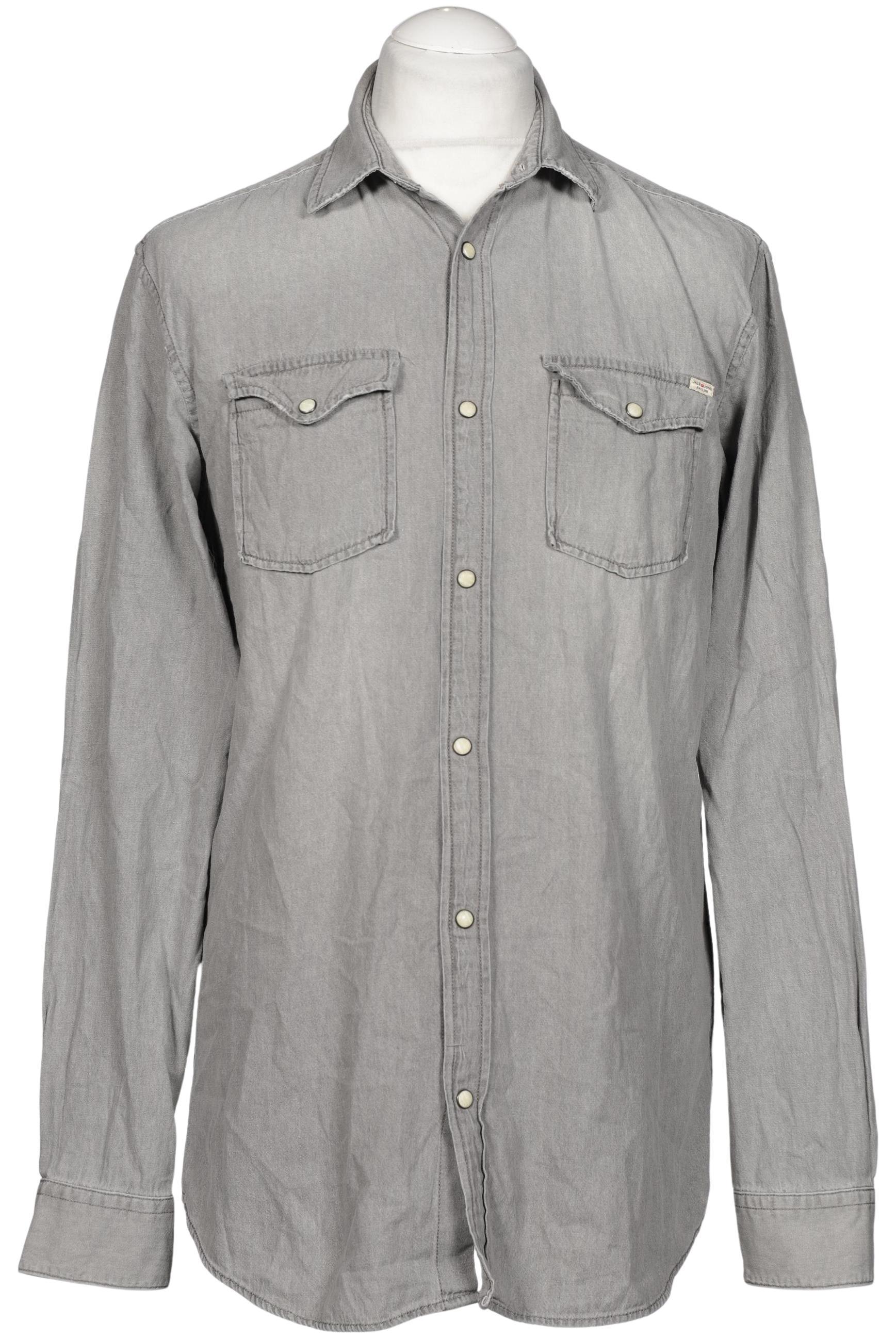

Jack & Jones Herren Hemd, grau, Gr. 52