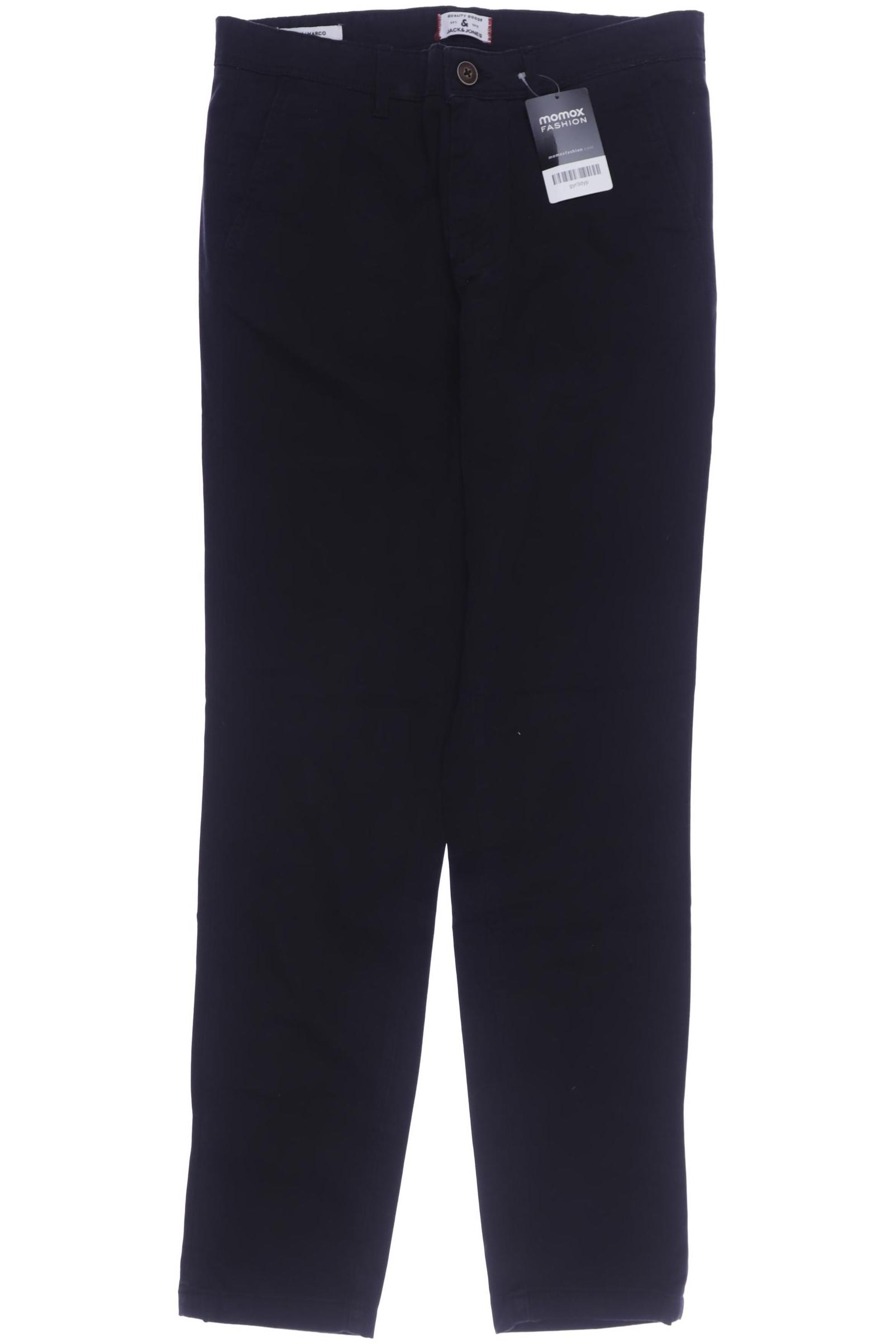 

Jack & Jones Herren Stoffhose, schwarz, Gr. 30