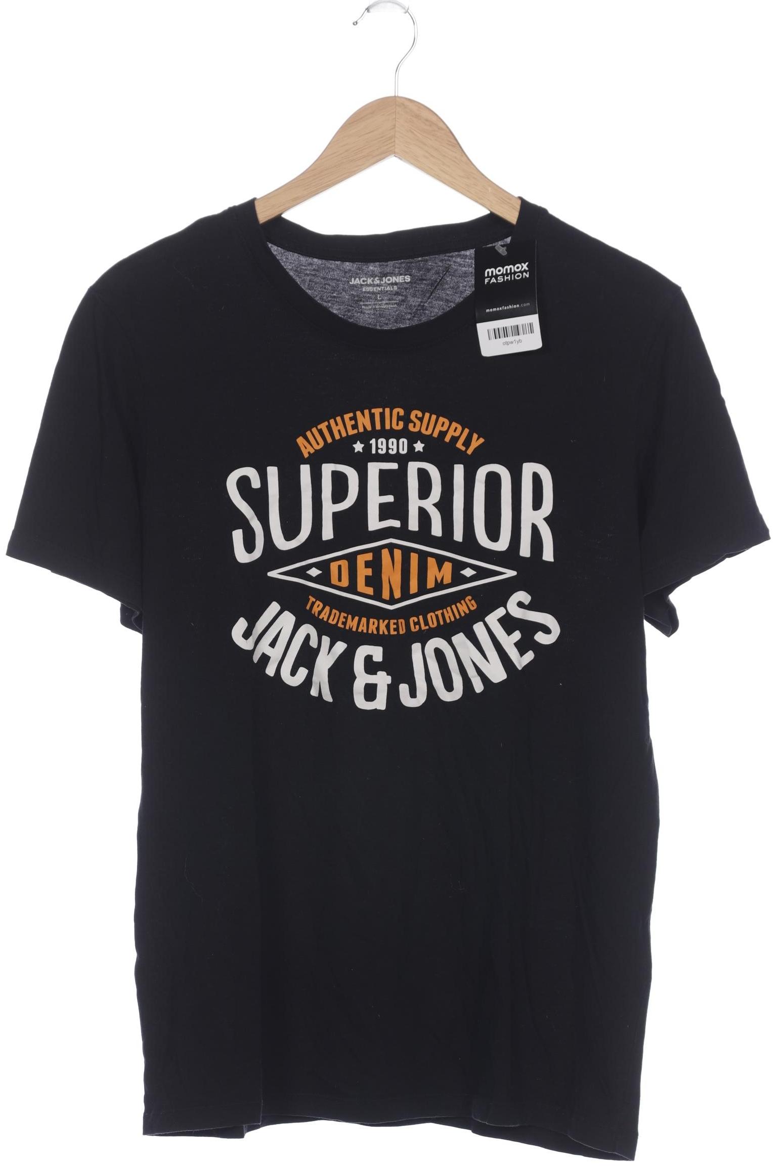 

Jack & Jones Herren T-Shirt, schwarz, Gr. 52