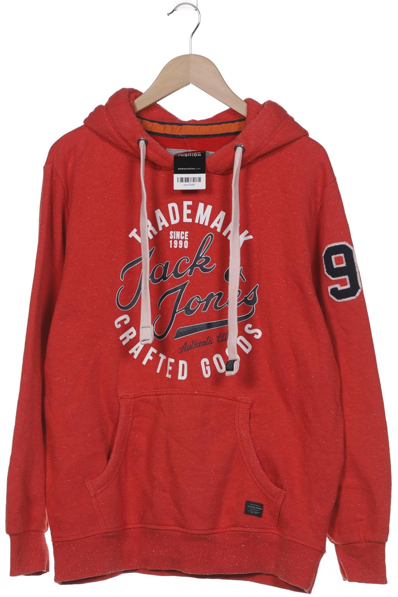 

Jack & Jones Herren Kapuzenpullover, rot, Gr. 54