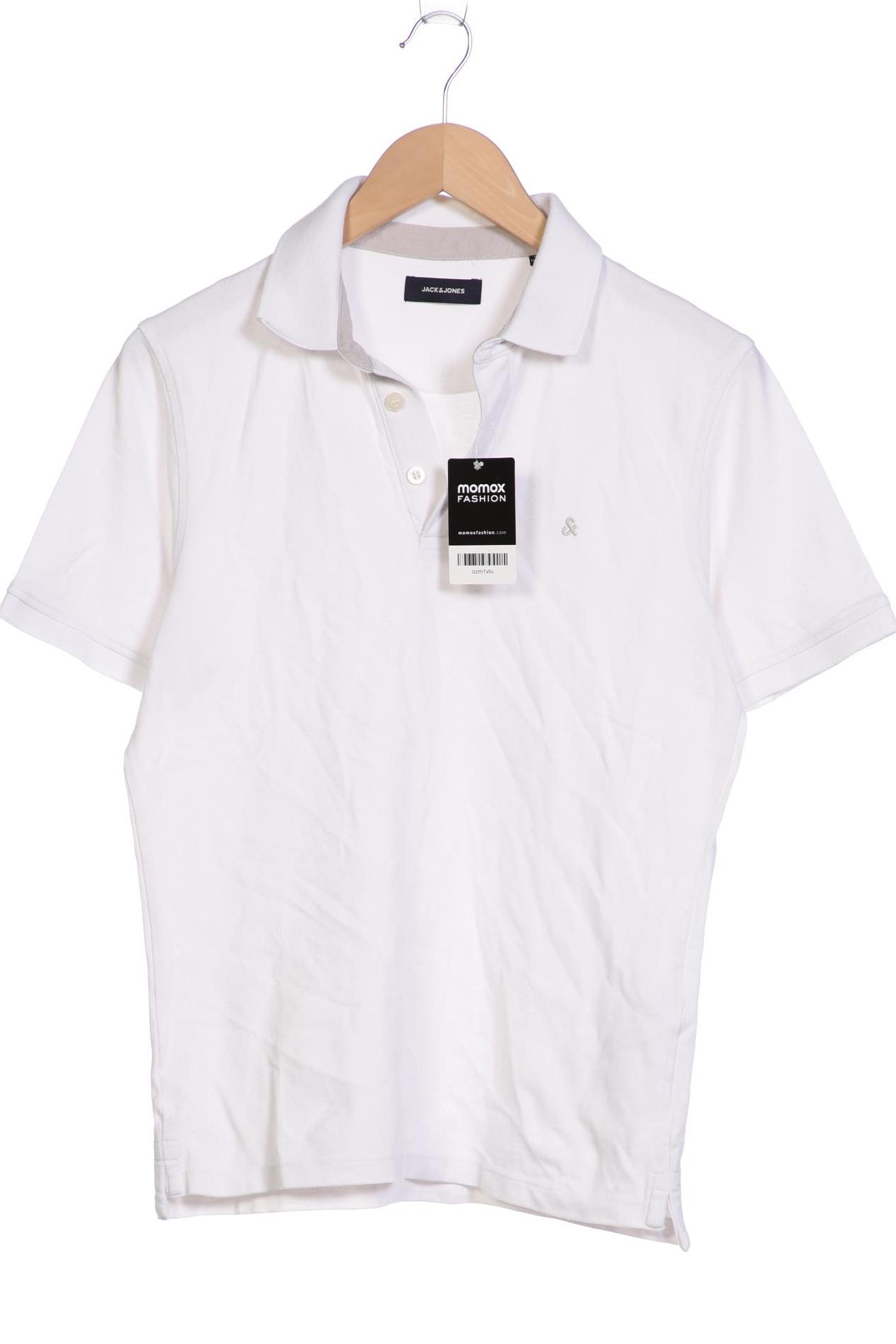 

Jack & Jones Herren Poloshirt, weiß, Gr. 48