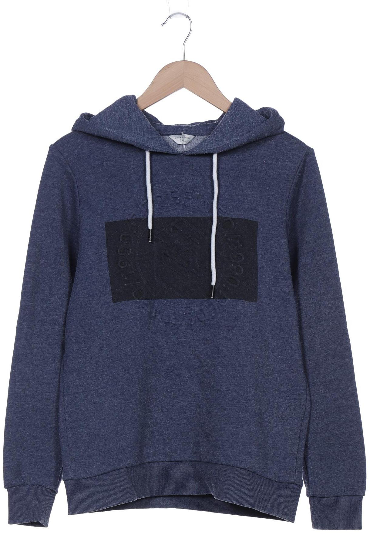 

Jack & Jones Herren Kapuzenpullover, blau, Gr. 46