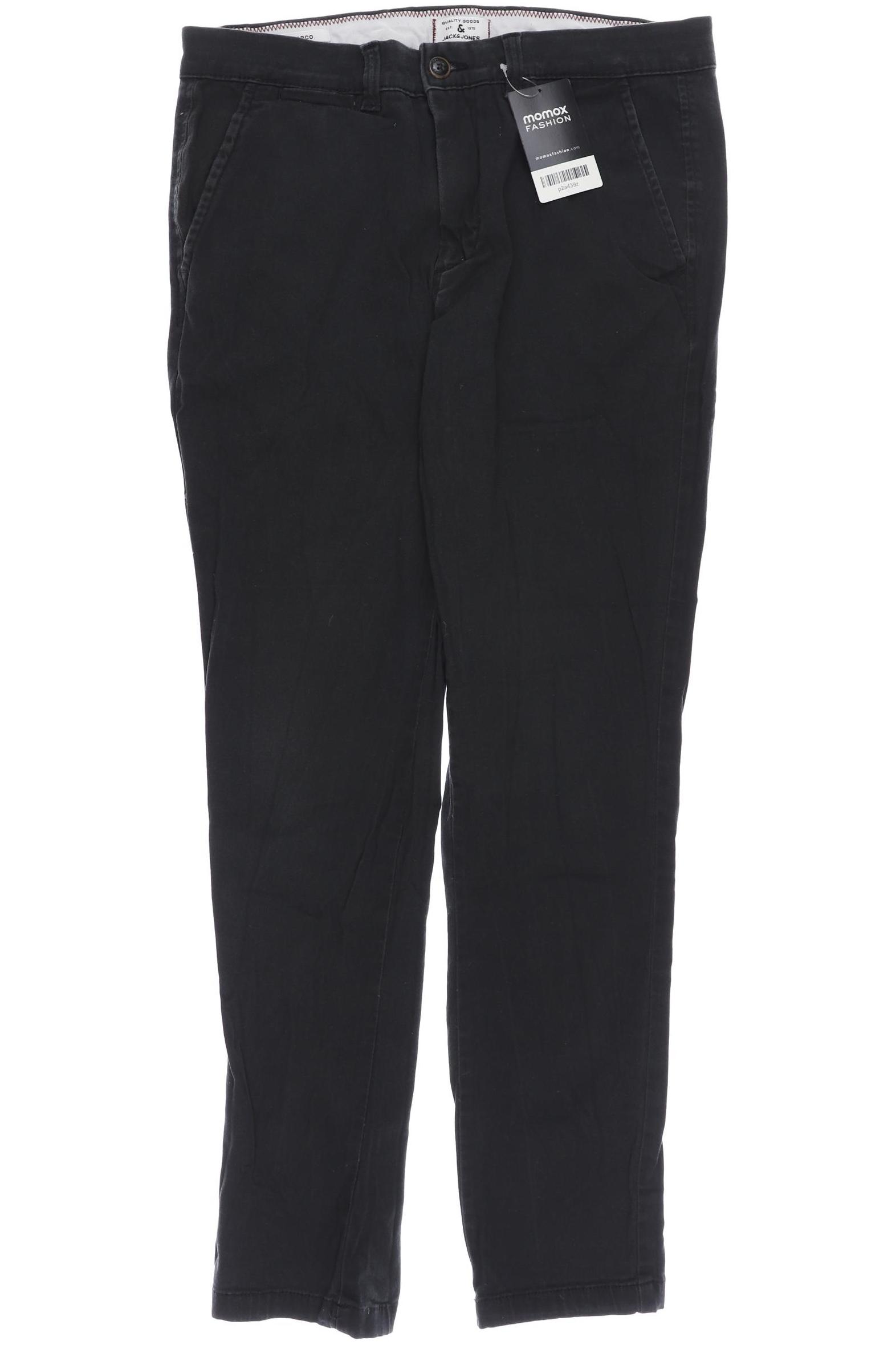 

JACK & JONES Herren Stoffhose, schwarz