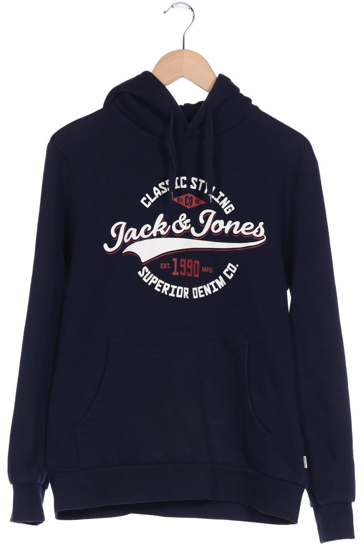 

JACK & JONES Herren Kapuzenpullover, marineblau