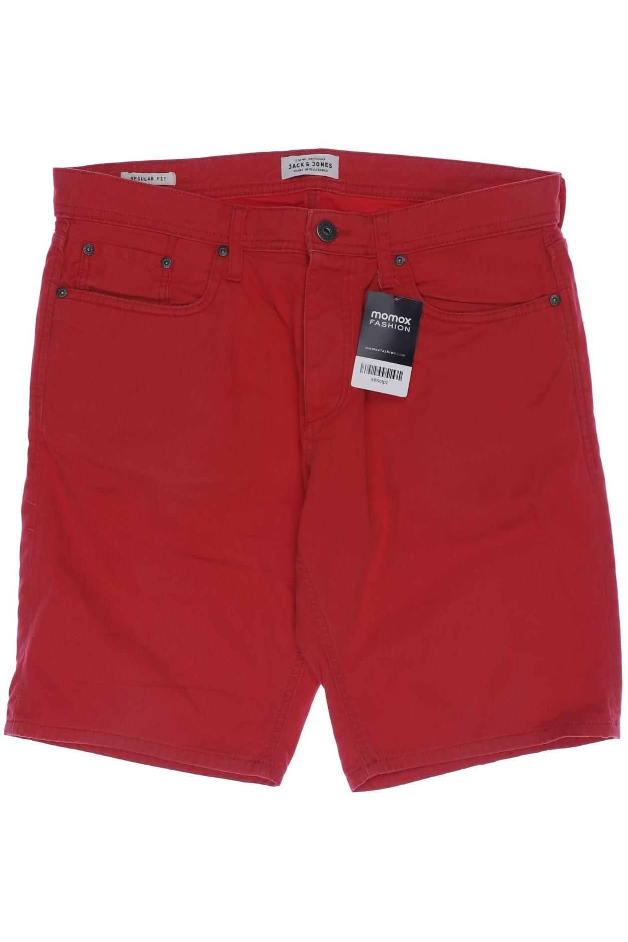 

Jack & Jones Herren Shorts, rot, Gr. 52