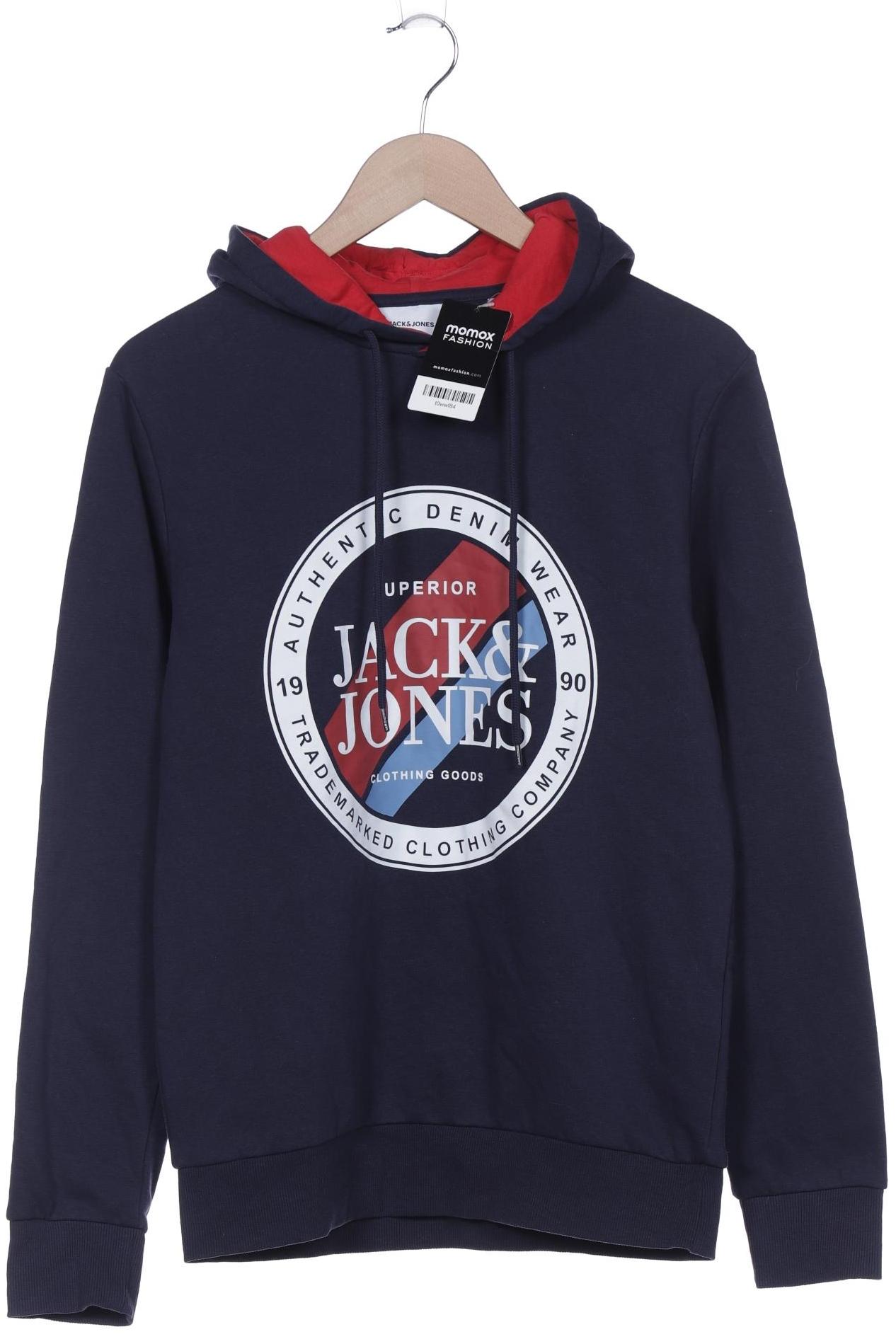 

Jack & Jones Herren Kapuzenpullover, marineblau, Gr. 46