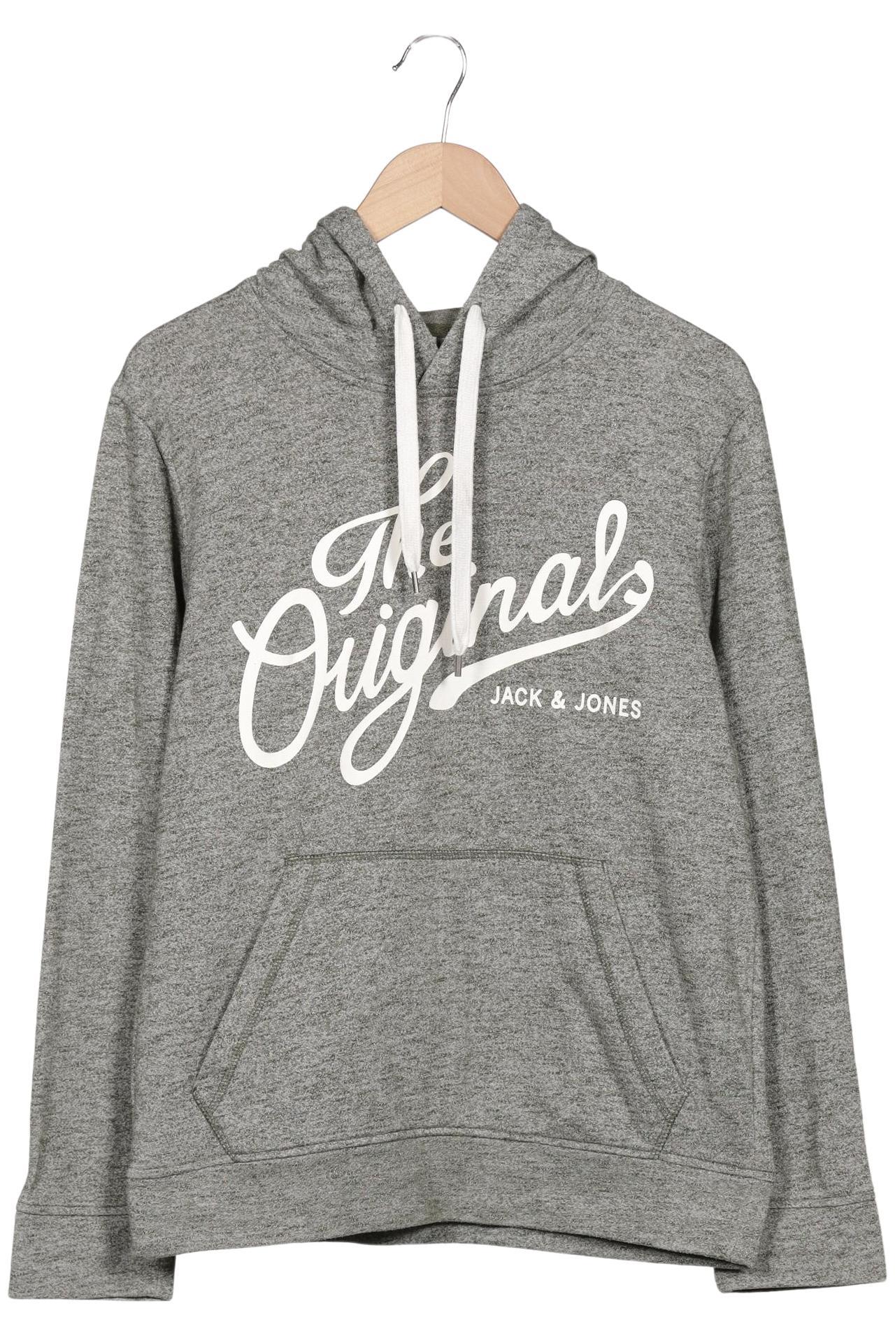 

Jack & Jones Herren Kapuzenpullover, grau, Gr. 48