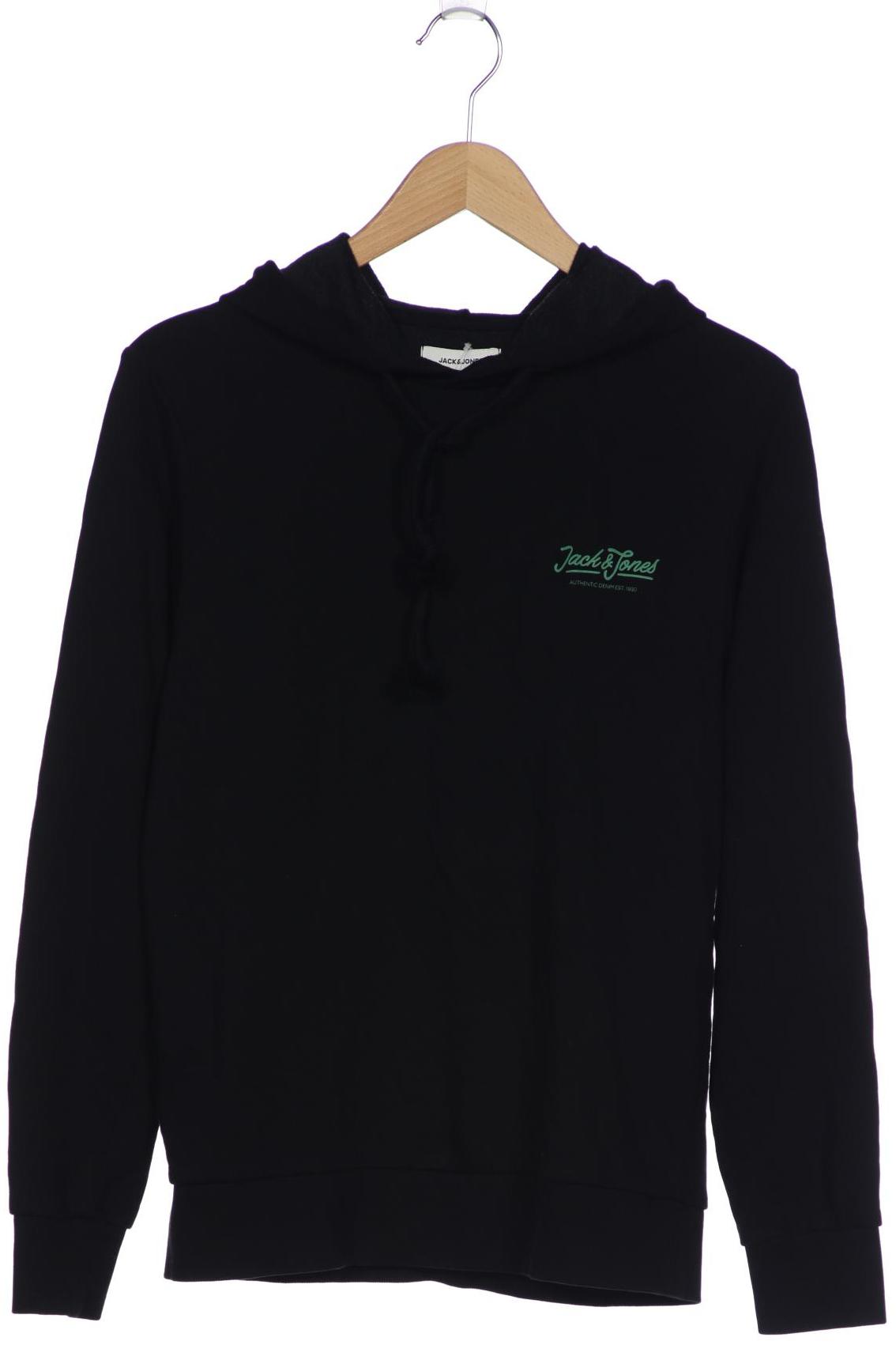 

Jack & Jones Herren Kapuzenpullover, schwarz, Gr. 46