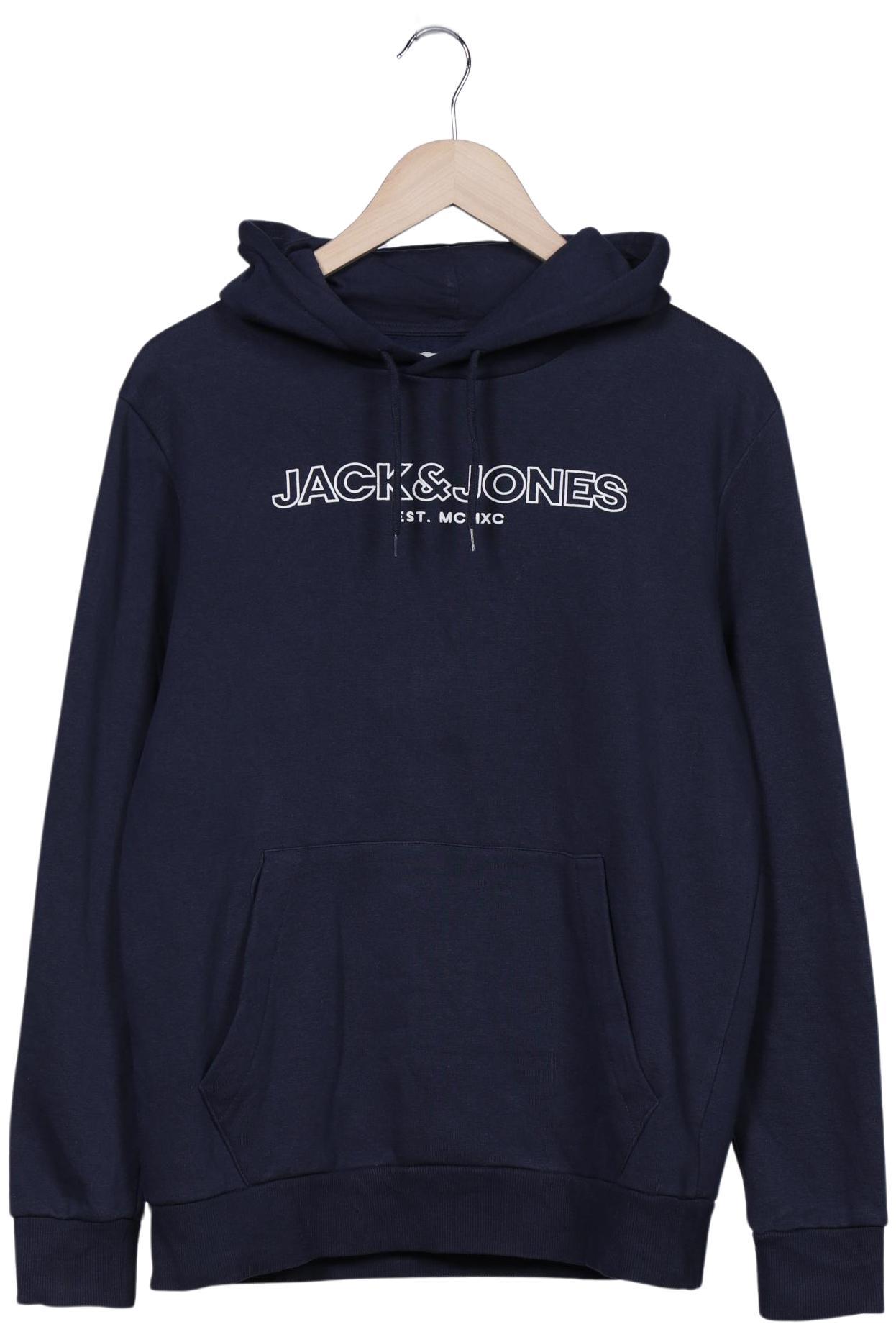 

Jack & Jones Herren Kapuzenpullover, marineblau, Gr. 48
