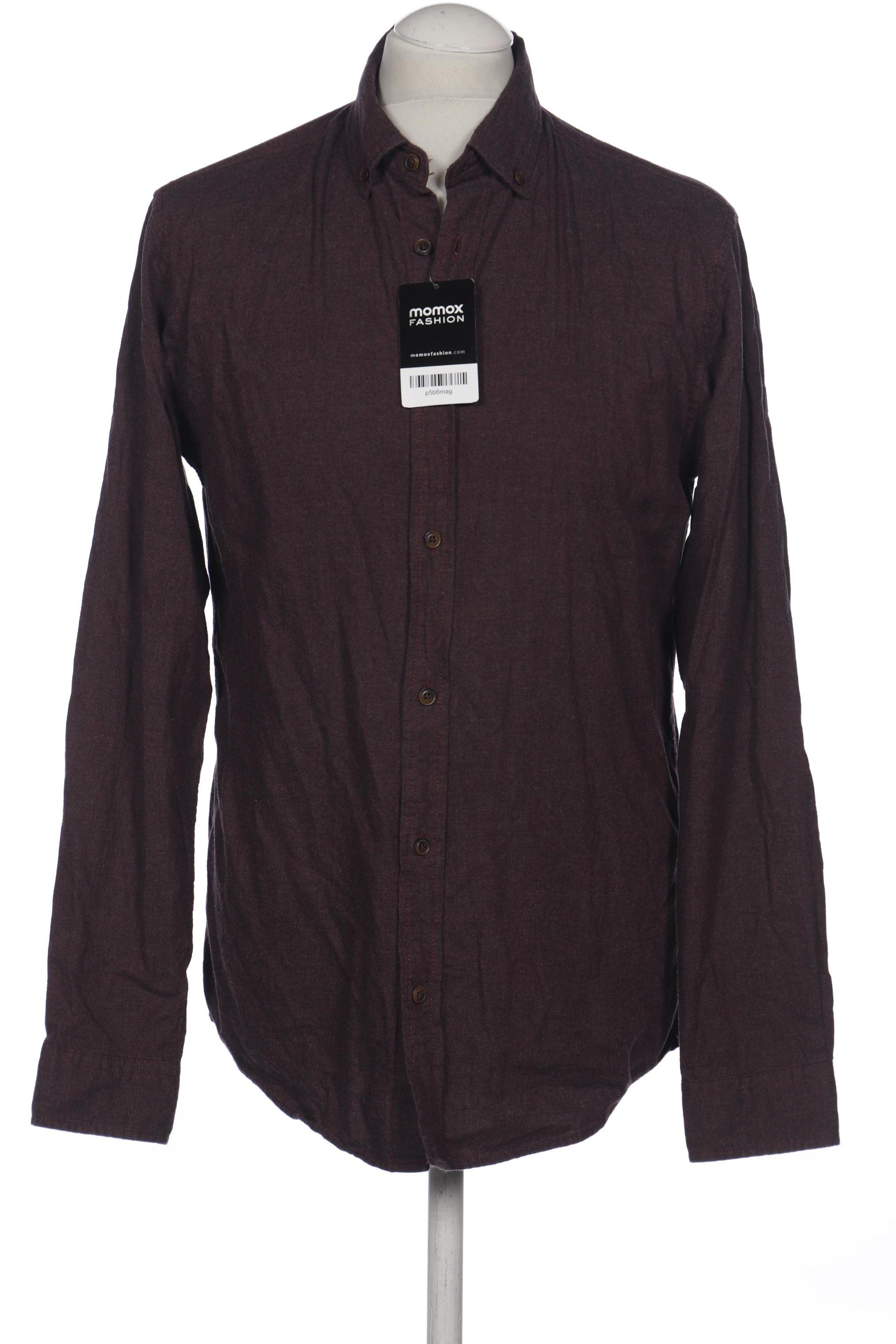 

JACK & JONES Herren Hemd, bordeaux