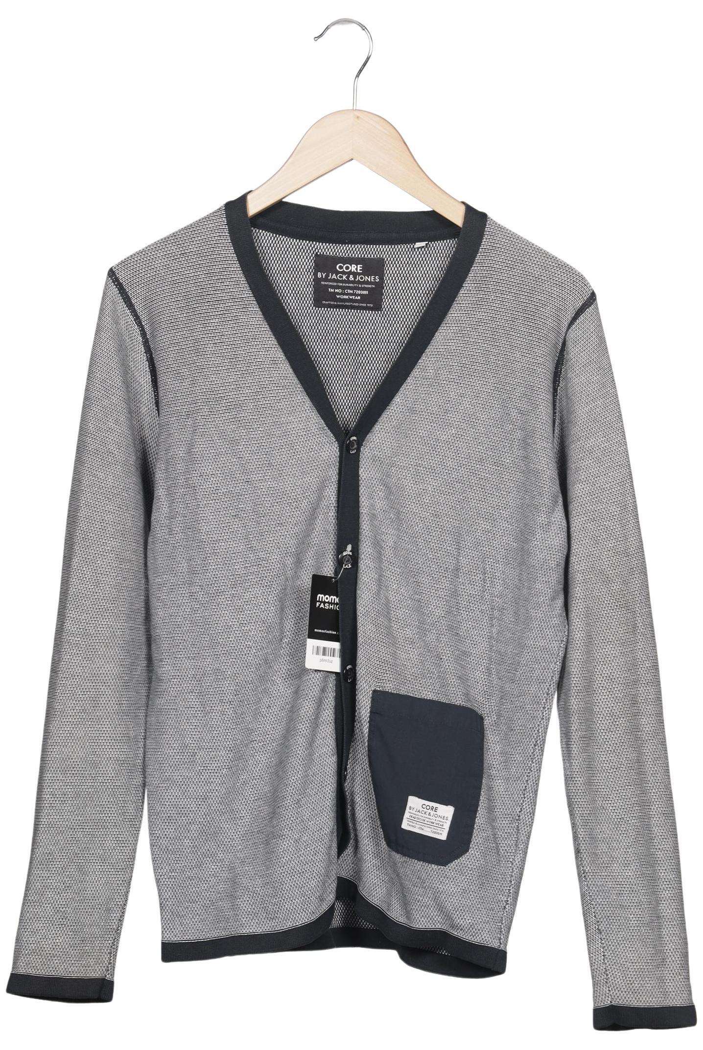 

Jack & Jones Herren Strickjacke, grau, Gr. 52