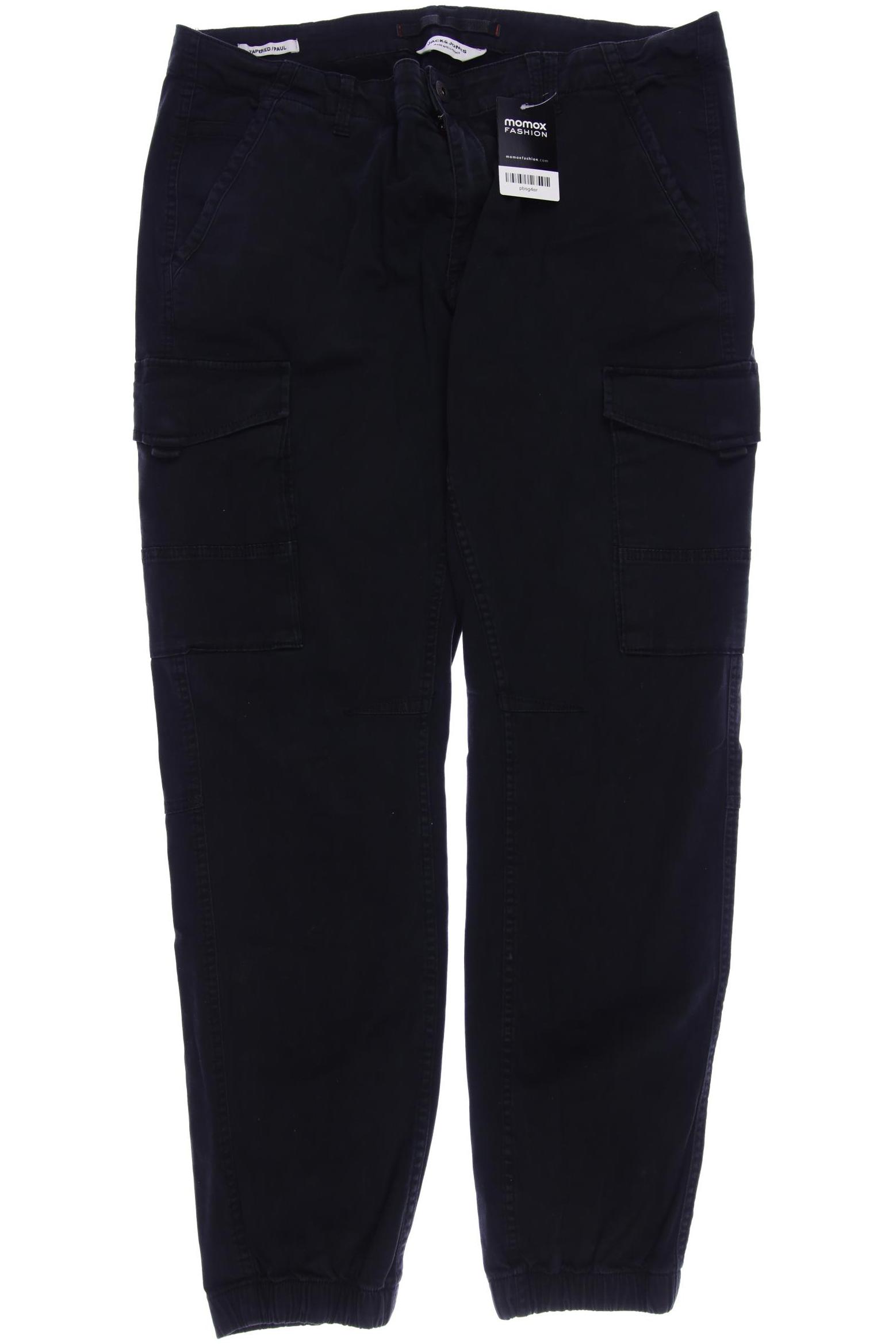

JACK & JONES Herren Stoffhose, schwarz