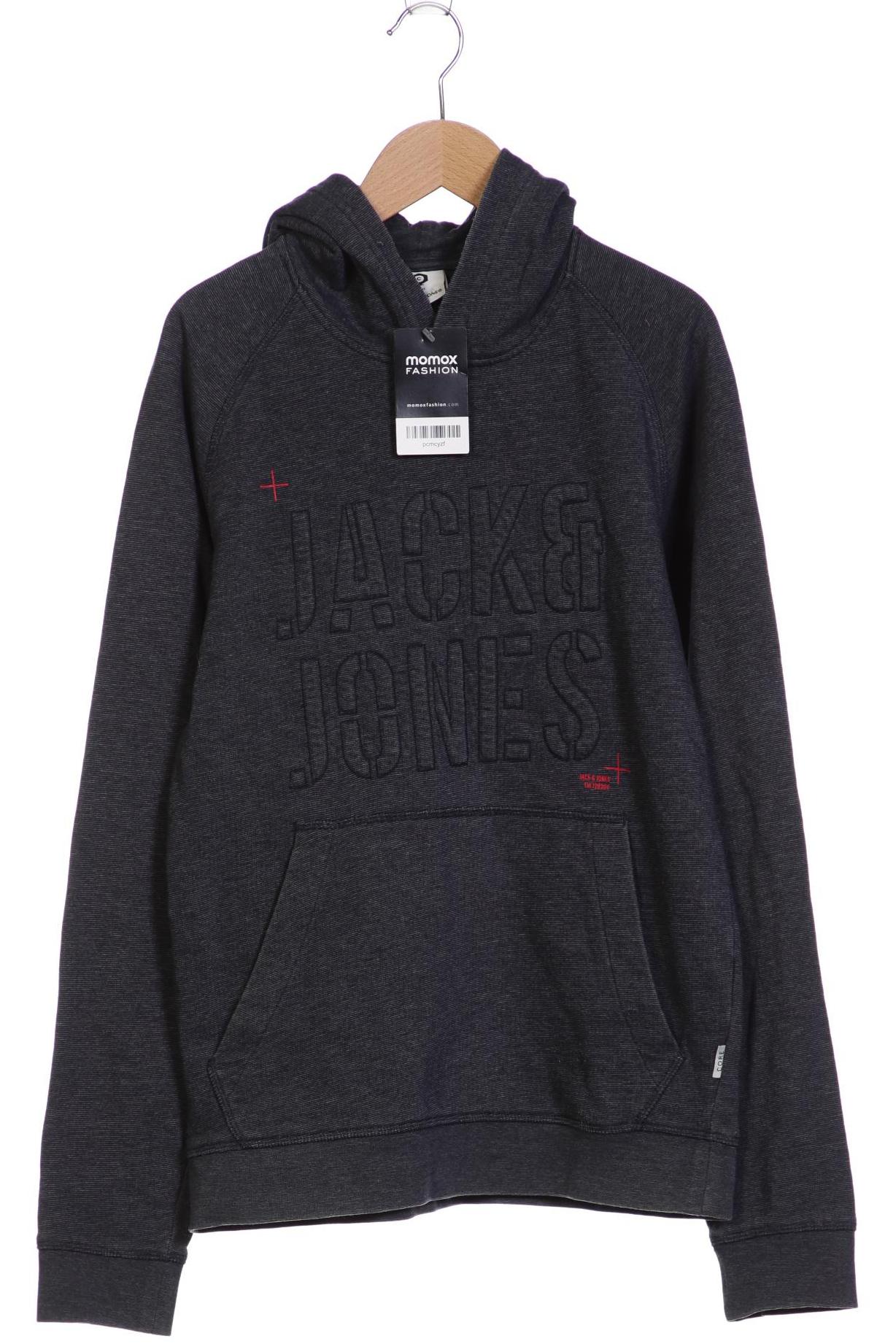 

Jack & Jones Herren Kapuzenpullover, grau, Gr. 46