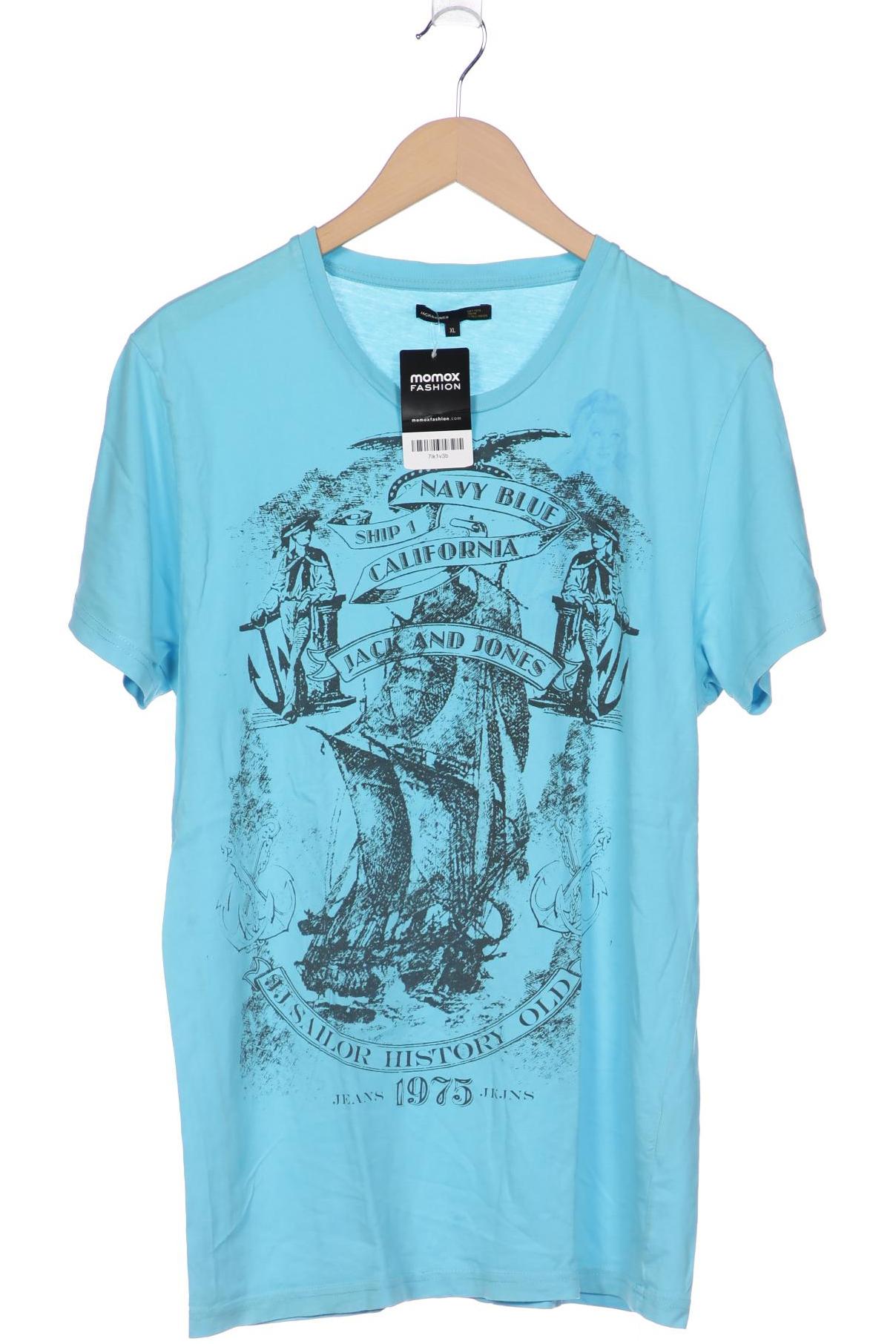 

Jack & Jones Herren T-Shirt, blau, Gr. 54