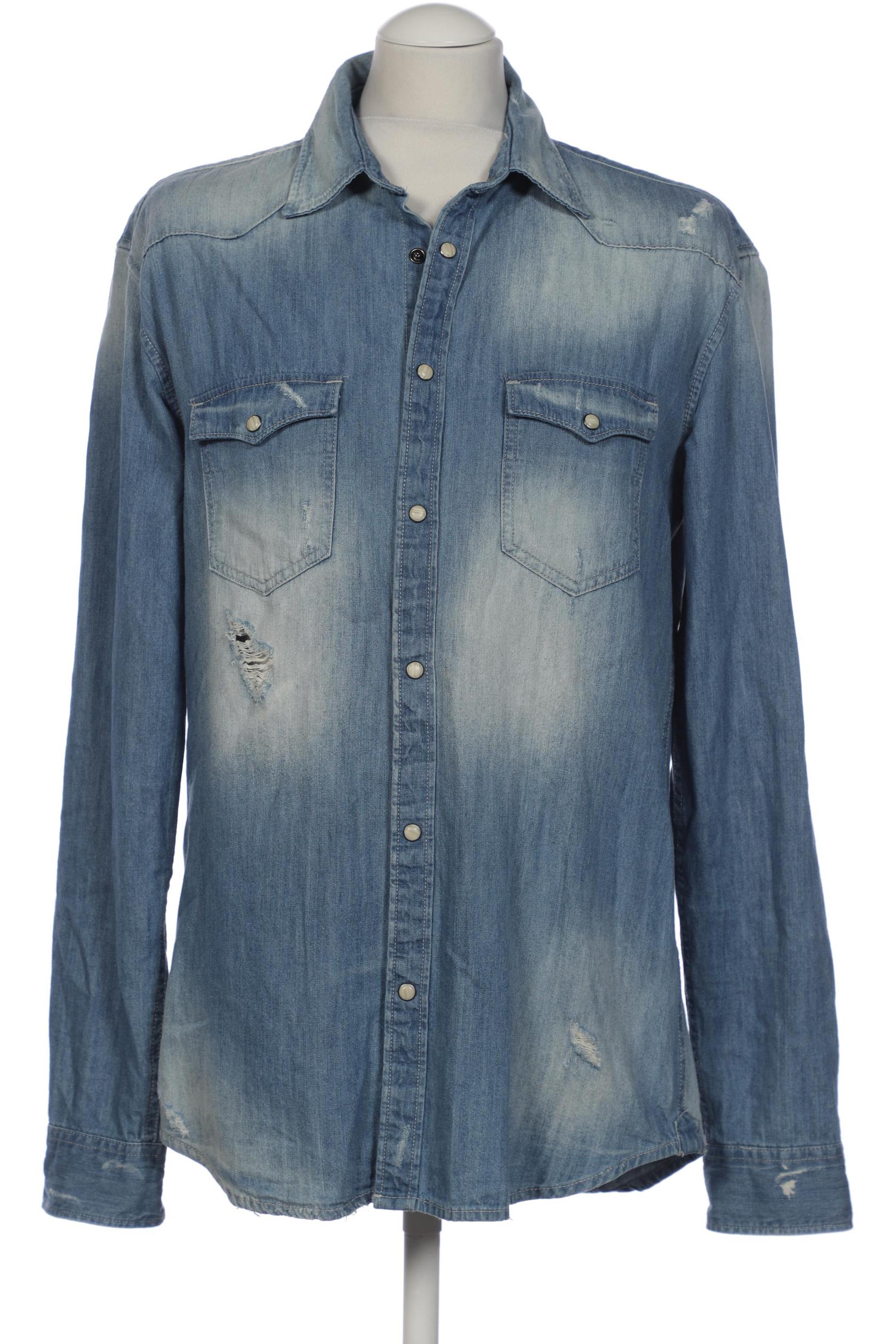 

JACK & JONES Herren Hemd, blau