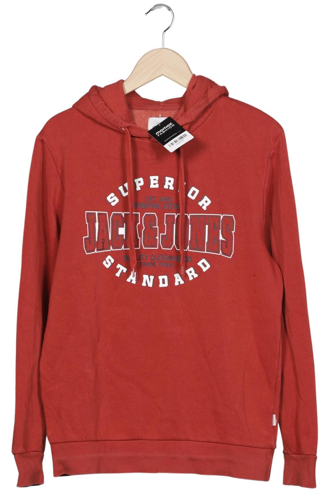 Thumbnail - Jack &amp; Jones Herren Kapuzenpullover, rot, Gr. 46