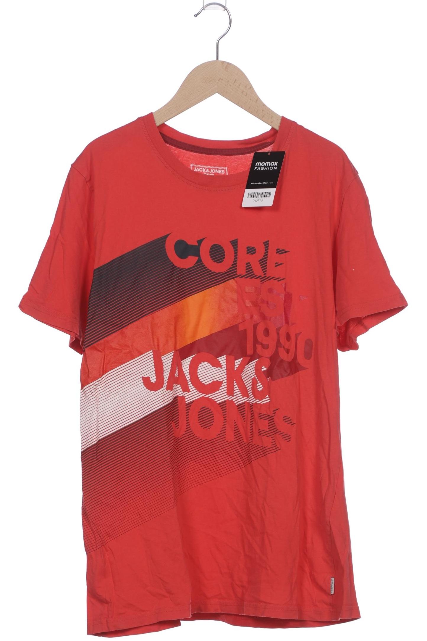 

Jack & Jones Herren T-Shirt, rot, Gr. 54