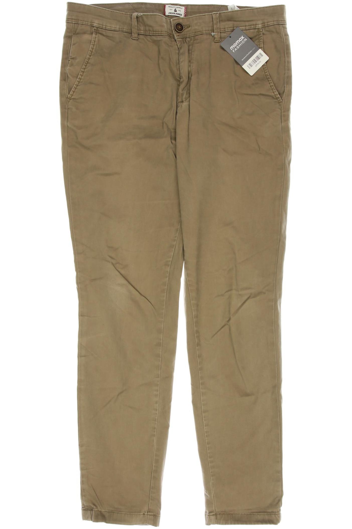 

JACK & JONES Herren Stoffhose, beige