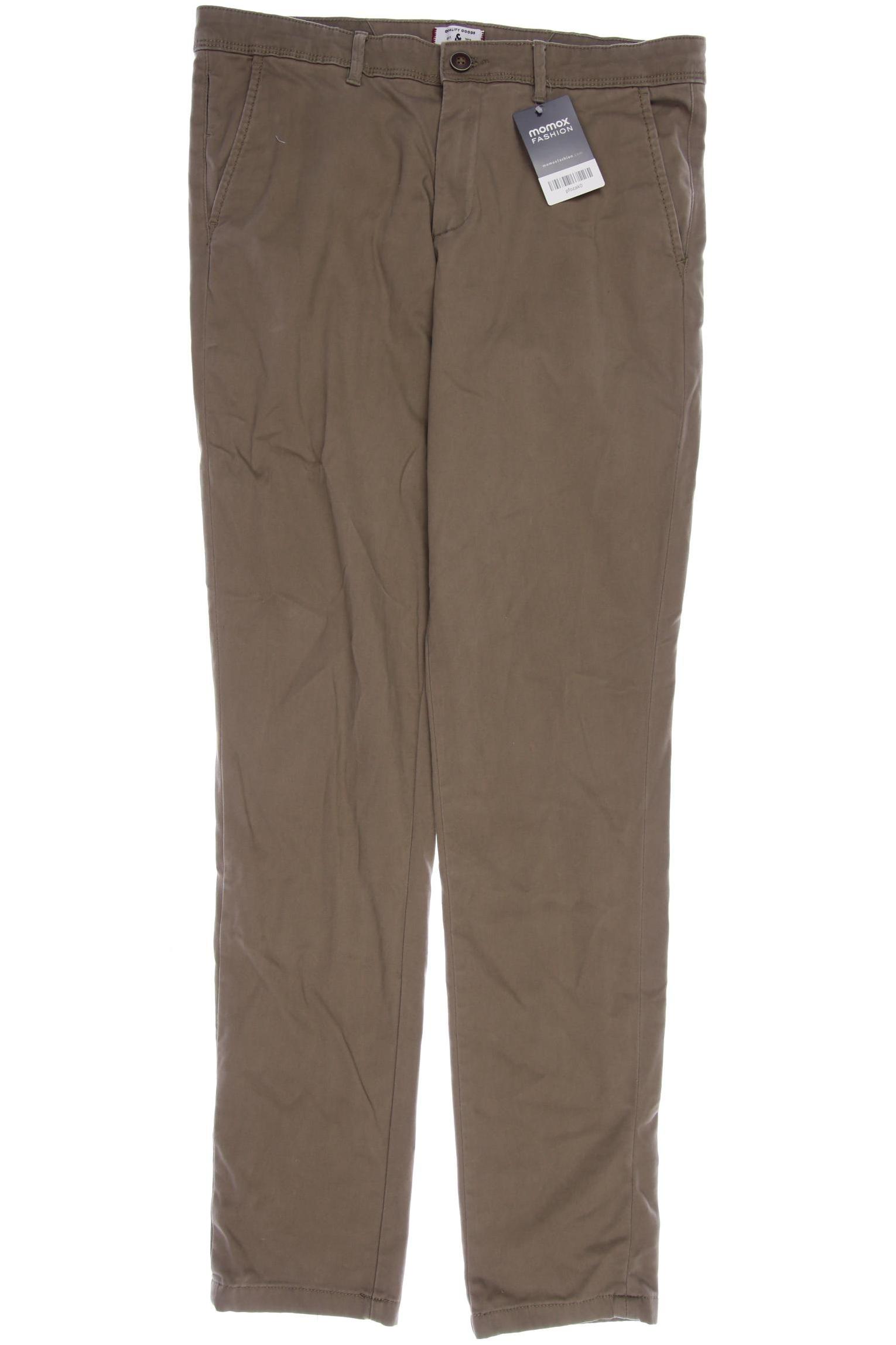 

JACK & JONES Herren Stoffhose, beige