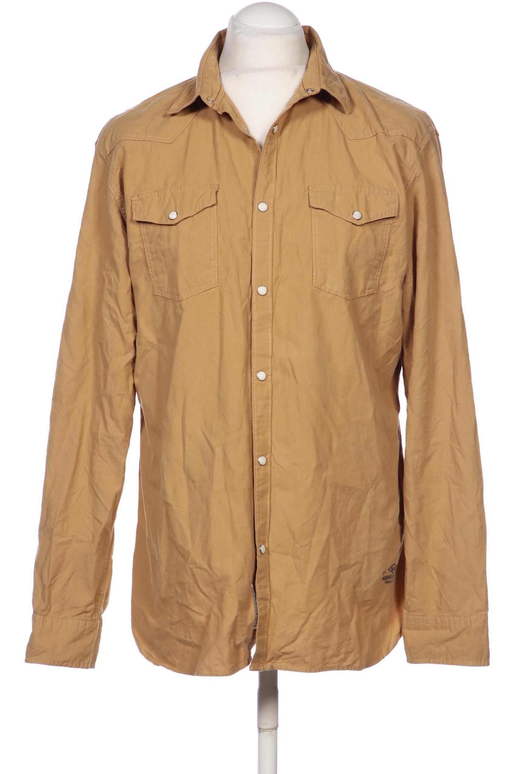 

JACK & JONES Herren Hemd, gelb