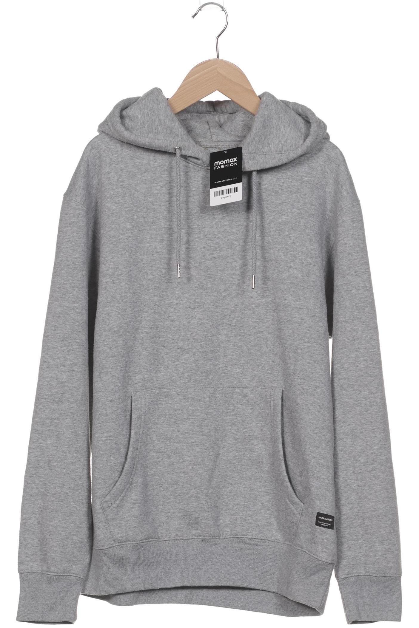 

Jack & Jones Herren Kapuzenpullover, grau, Gr. 48