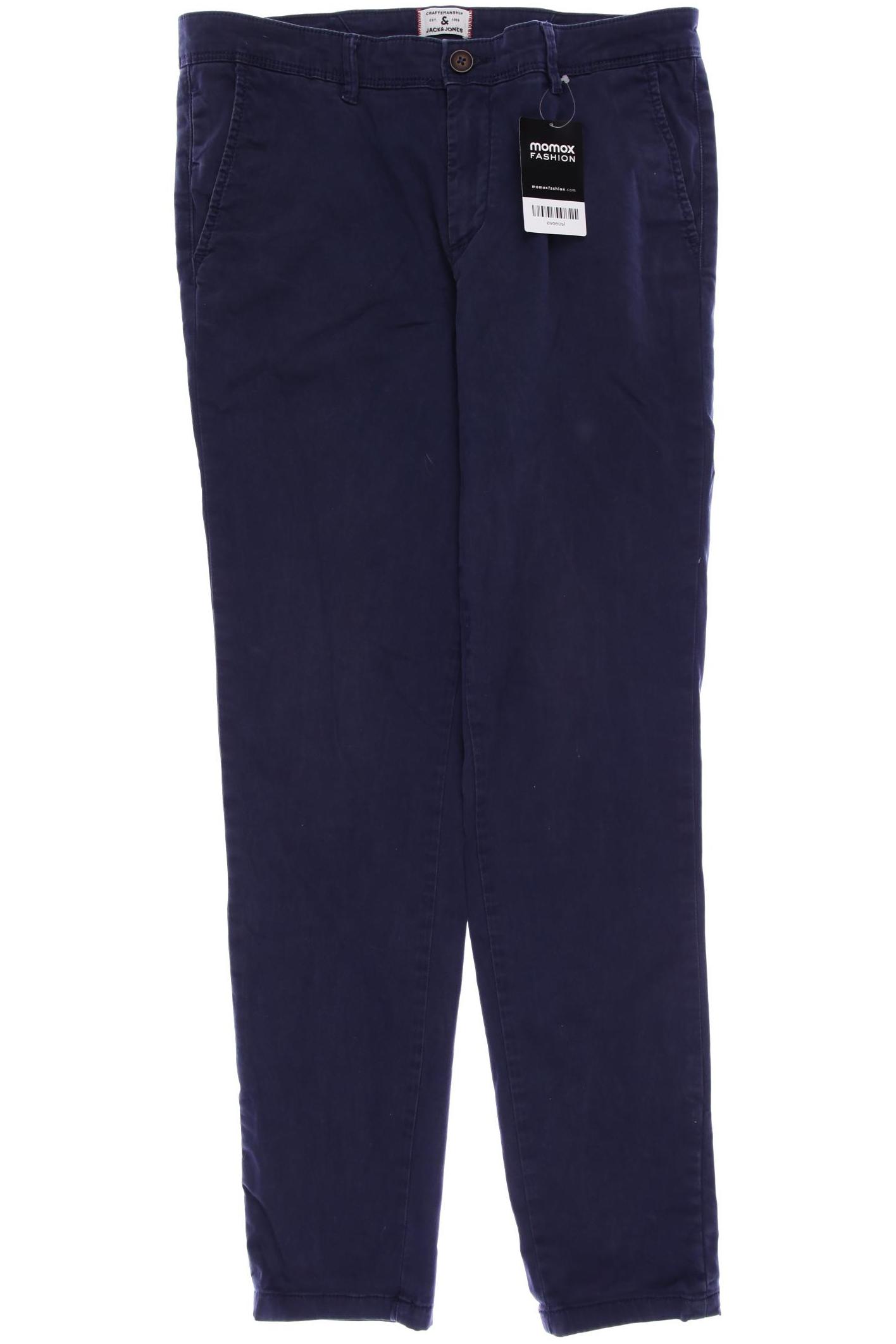 

Jack & Jones Herren Stoffhose, marineblau