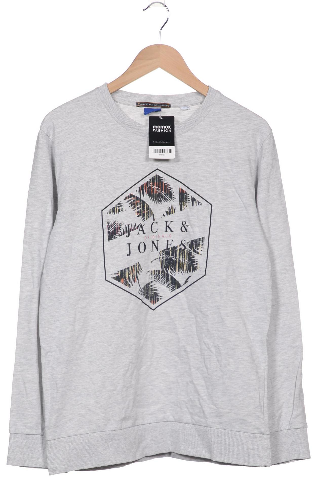 

JACK & JONES Herren Sweatshirt, grau