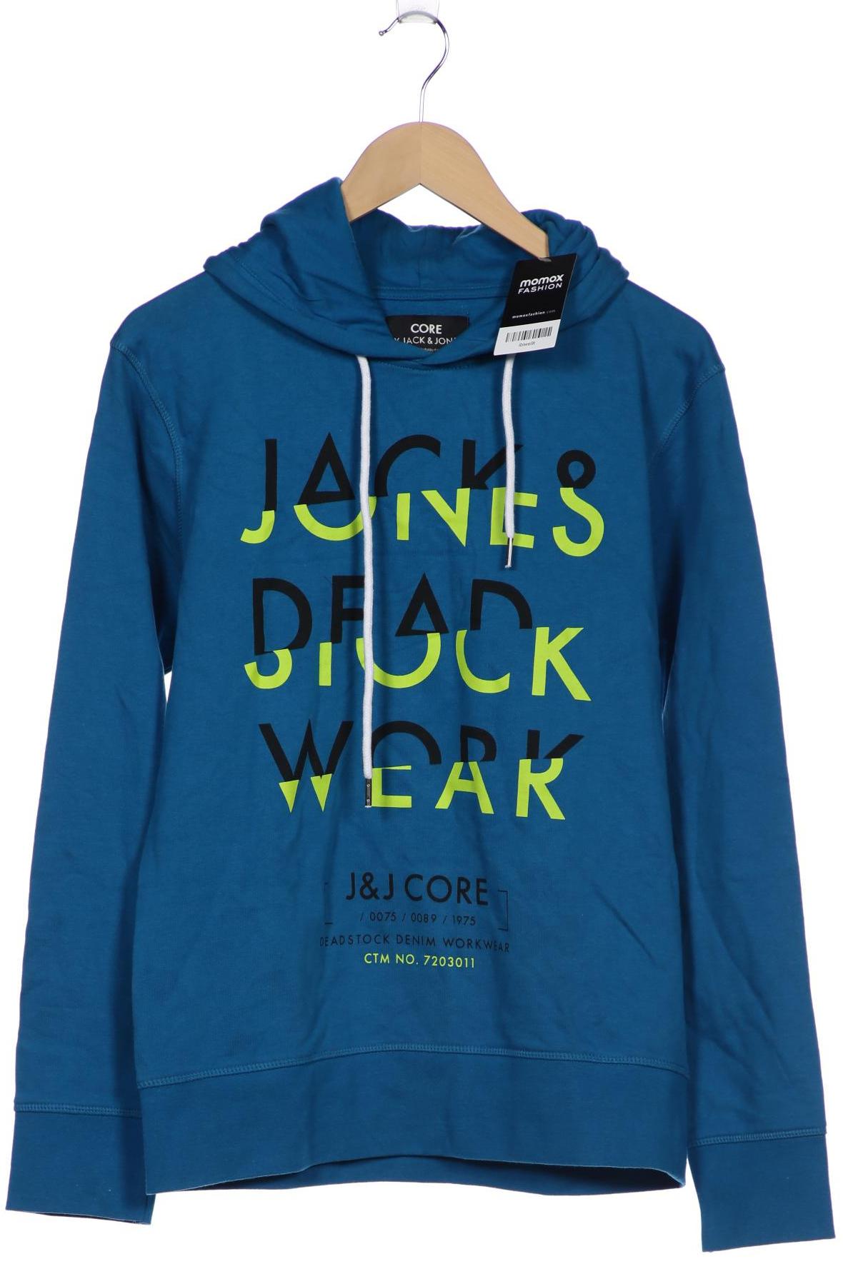 

Jack & Jones Herren Kapuzenpullover, blau, Gr. 48