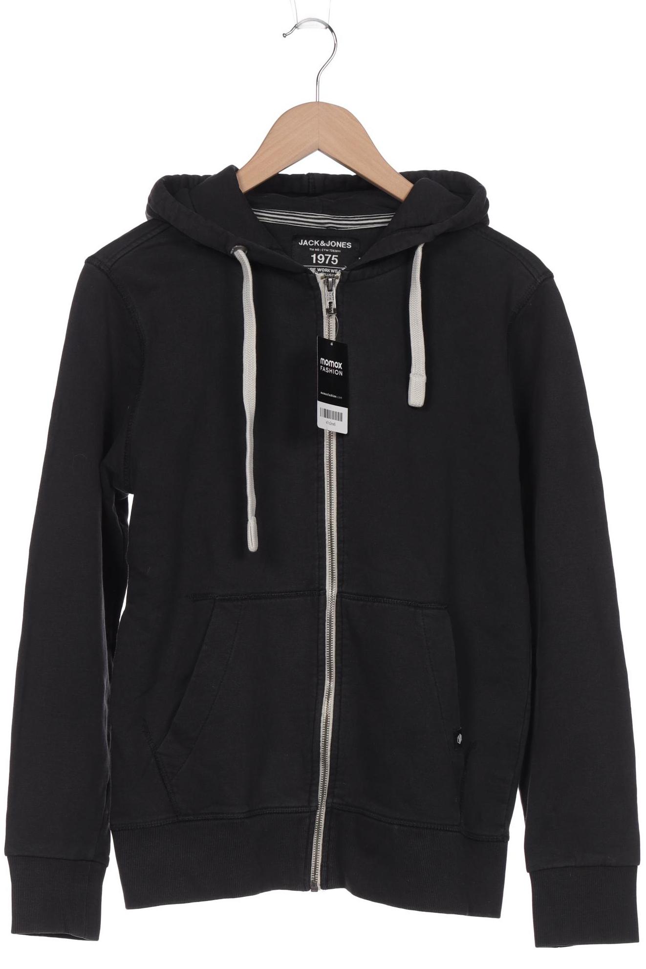 

Jack & Jones Herren Kapuzenpullover, schwarz, Gr. 48