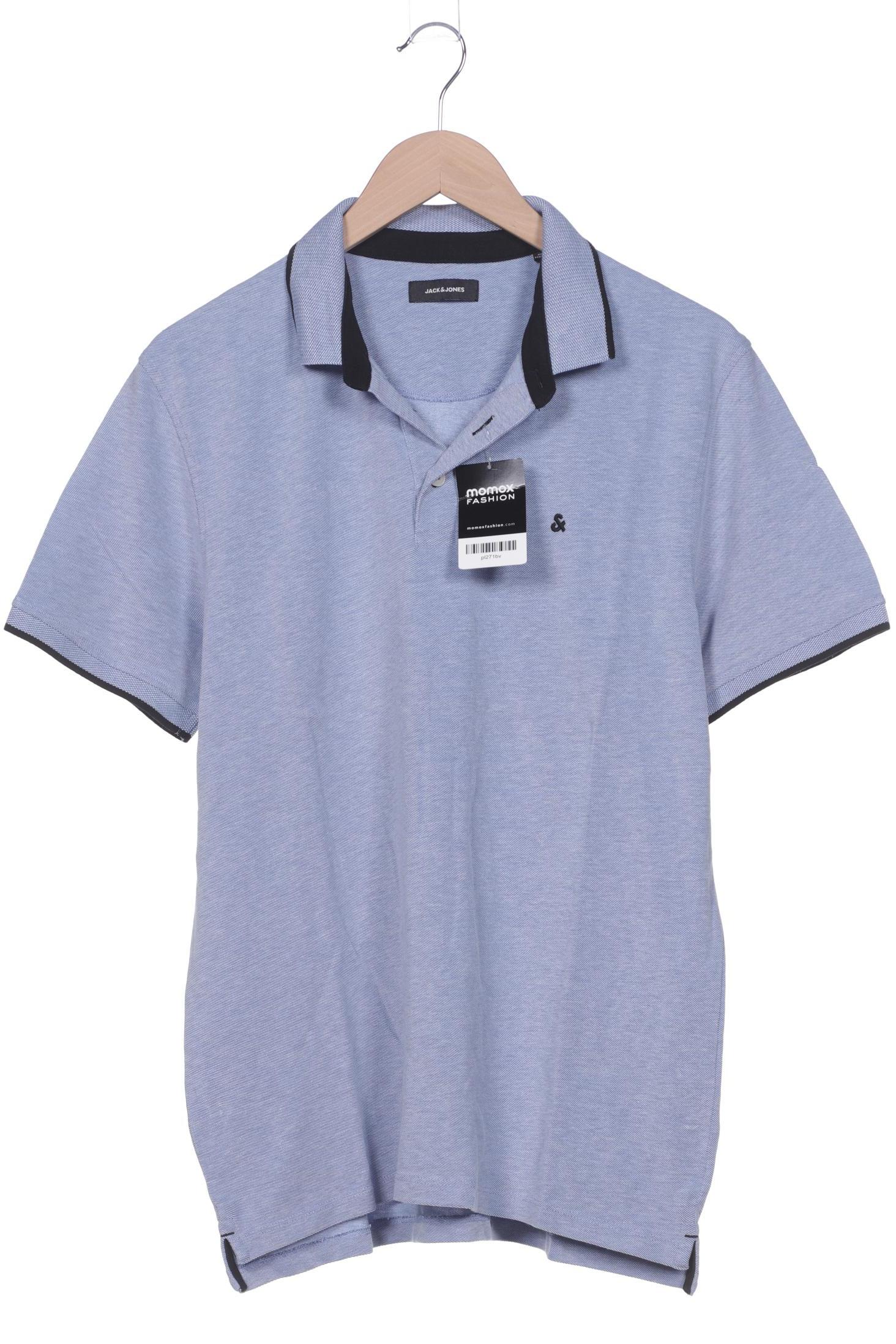 

Jack & Jones Herren Poloshirt, blau, Gr. 54