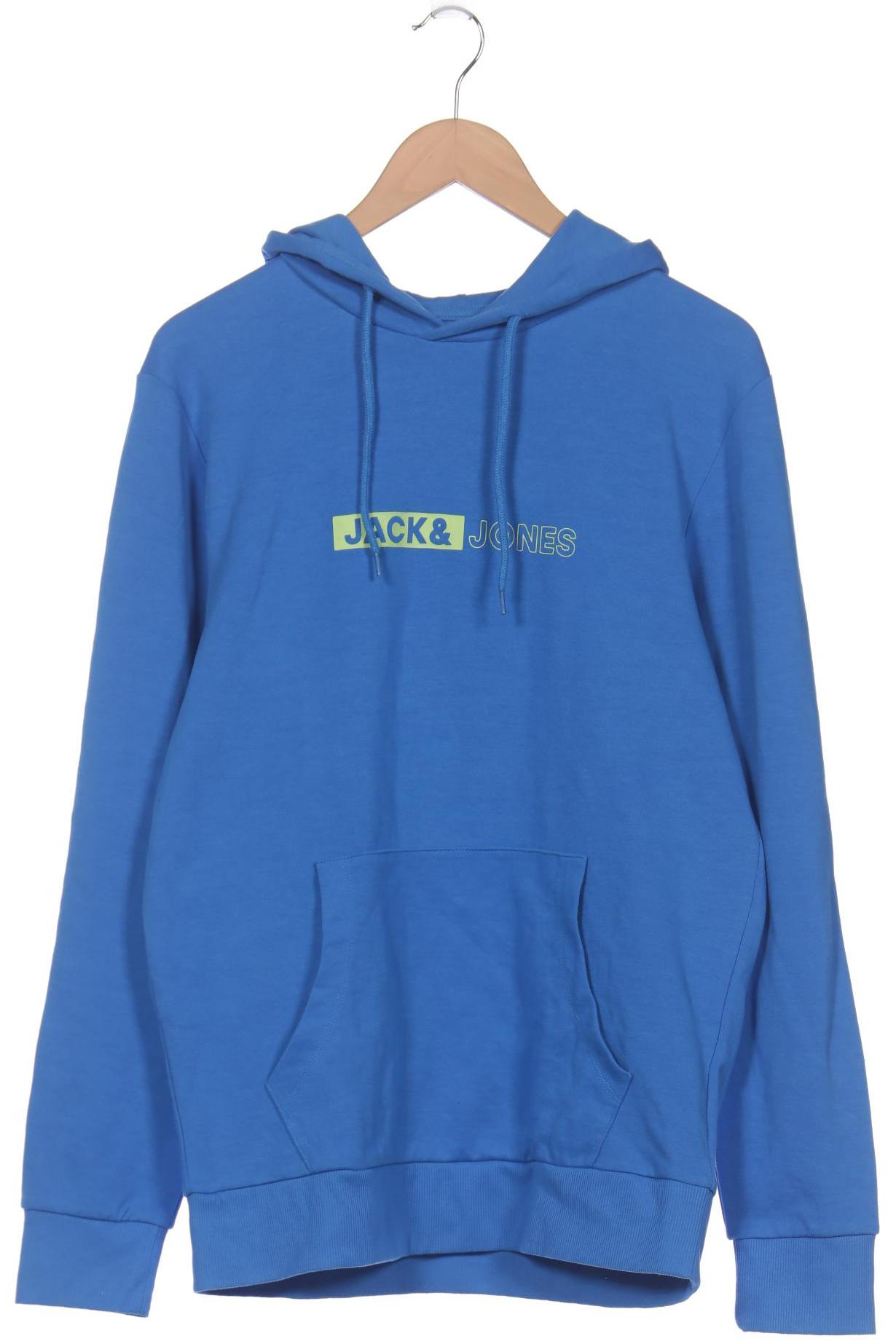 

Jack & Jones Herren Kapuzenpullover, blau, Gr. 52