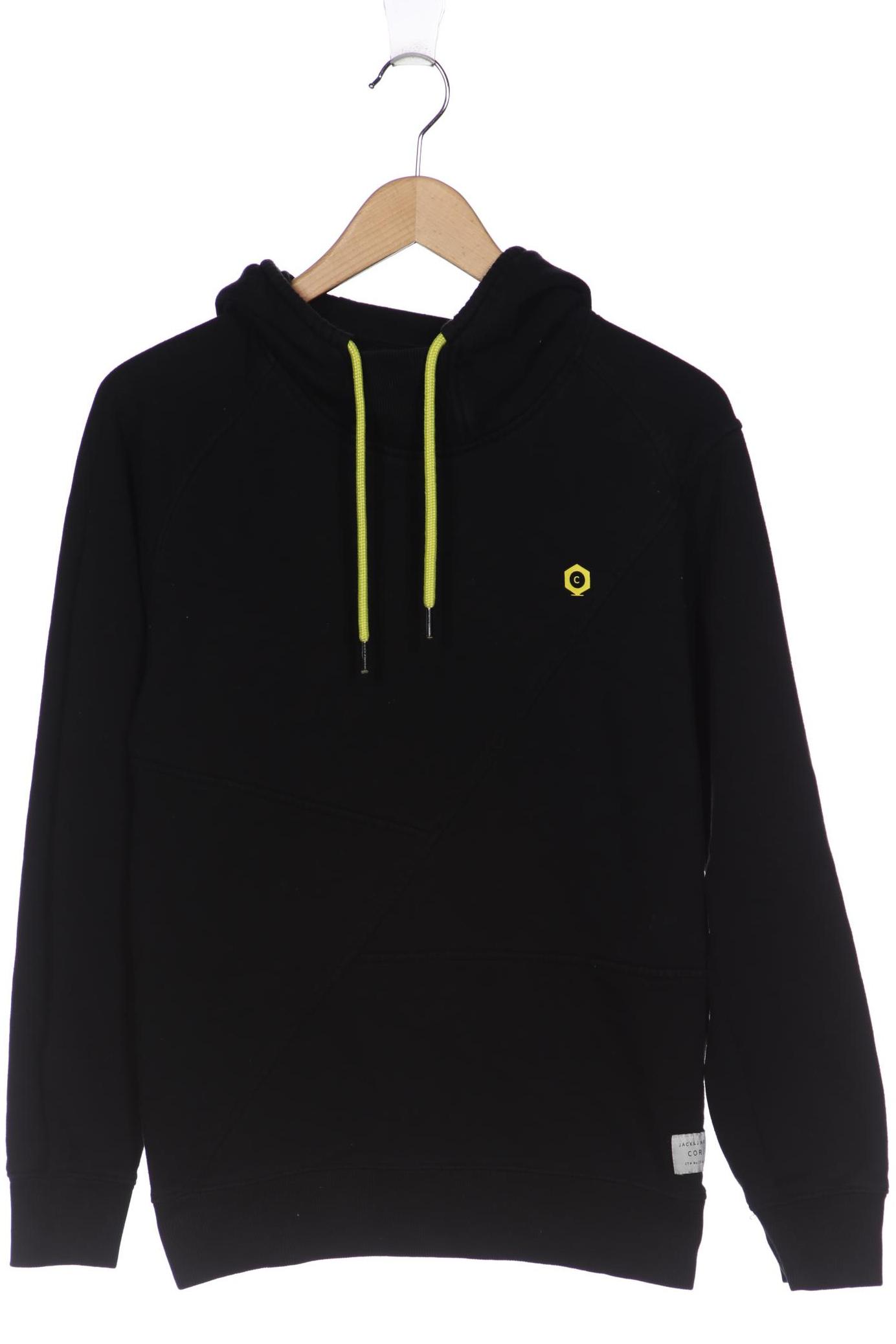

Jack & Jones Herren Kapuzenpullover, schwarz, Gr. 52