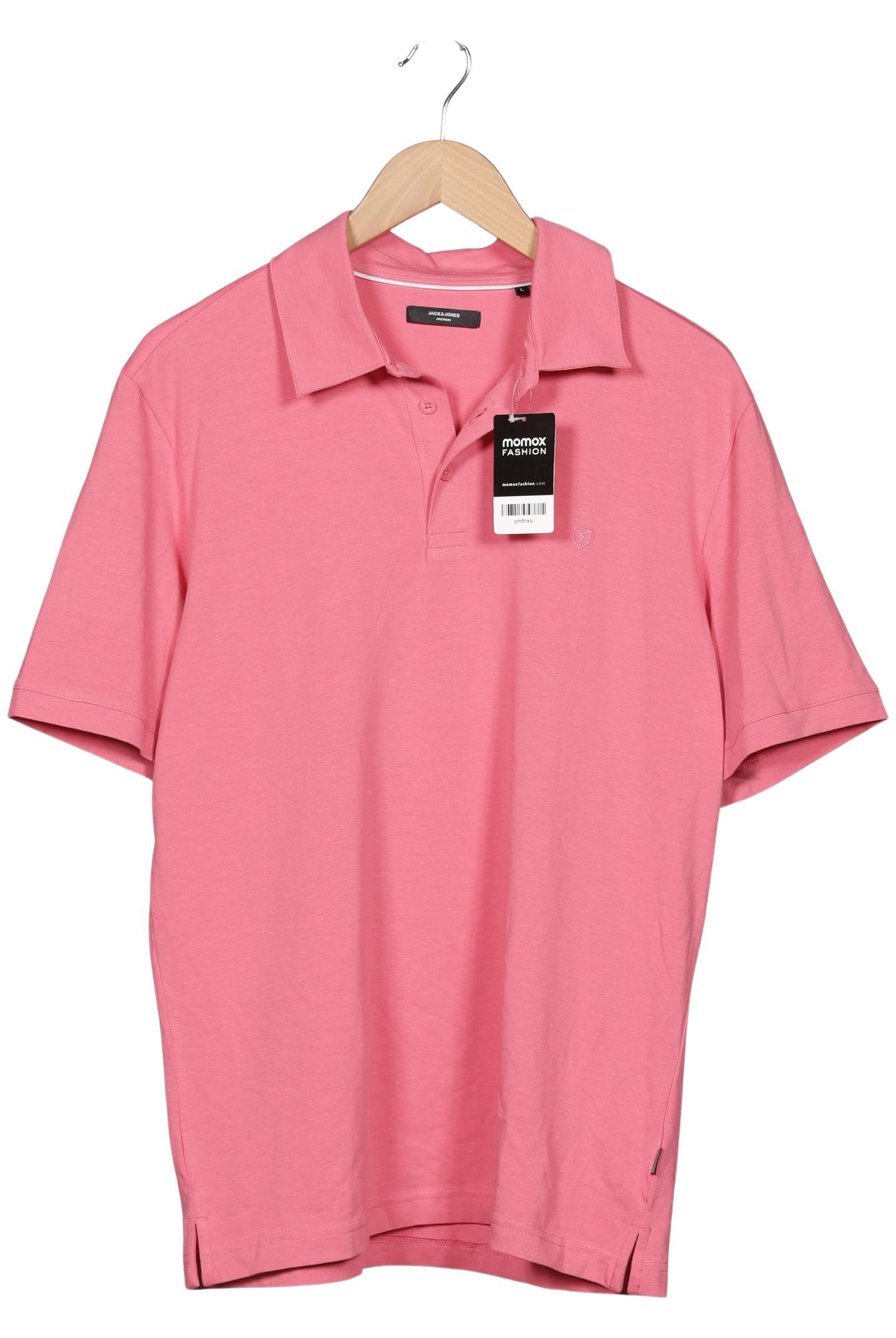 

Jack & Jones Herren Poloshirt, pink, Gr. 52