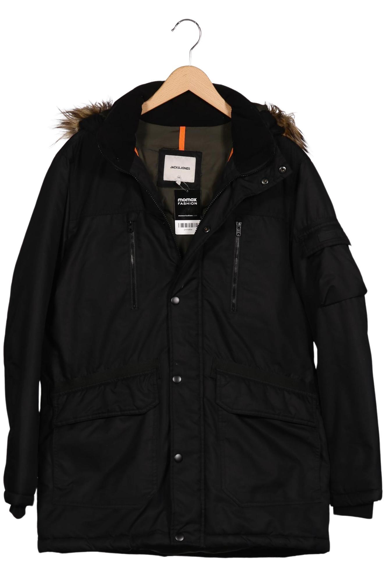 

Jack & Jones Herren Mantel, schwarz, Gr. 52