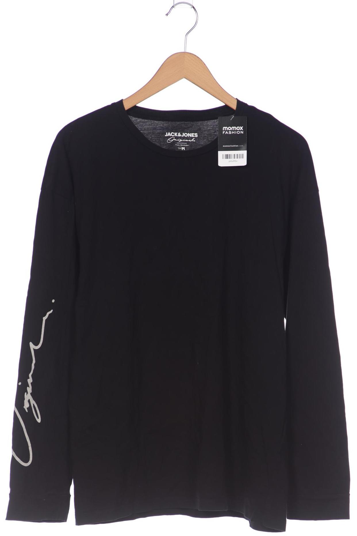 

Jack & Jones Herren Langarmshirt, schwarz, Gr. 48
