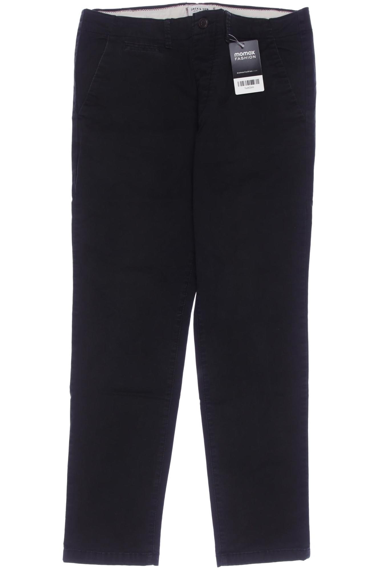 

Jack & Jones Herren Stoffhose, schwarz, Gr. 30