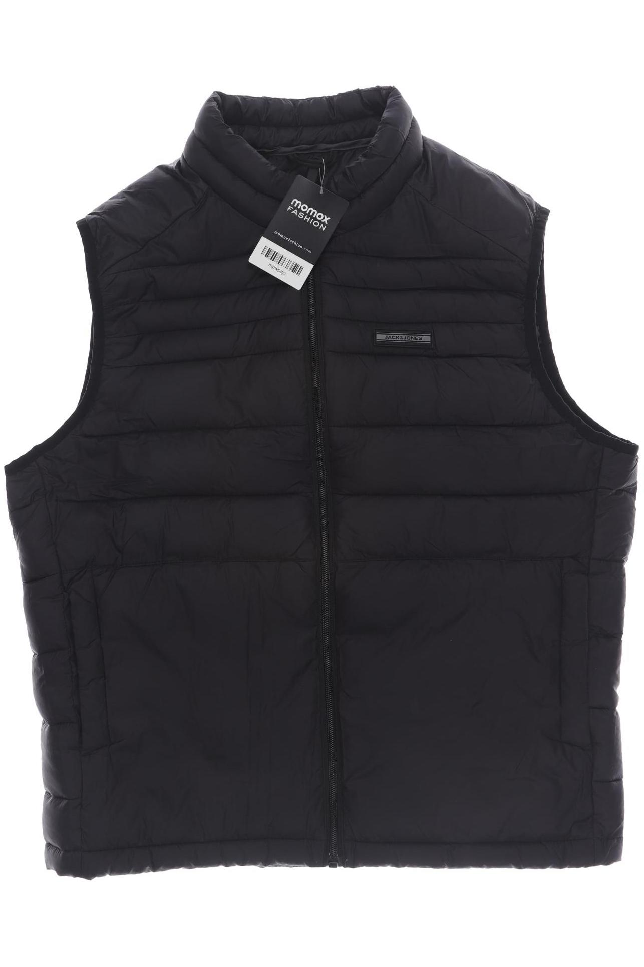 

Jack & Jones Herren Weste, schwarz, Gr. 48