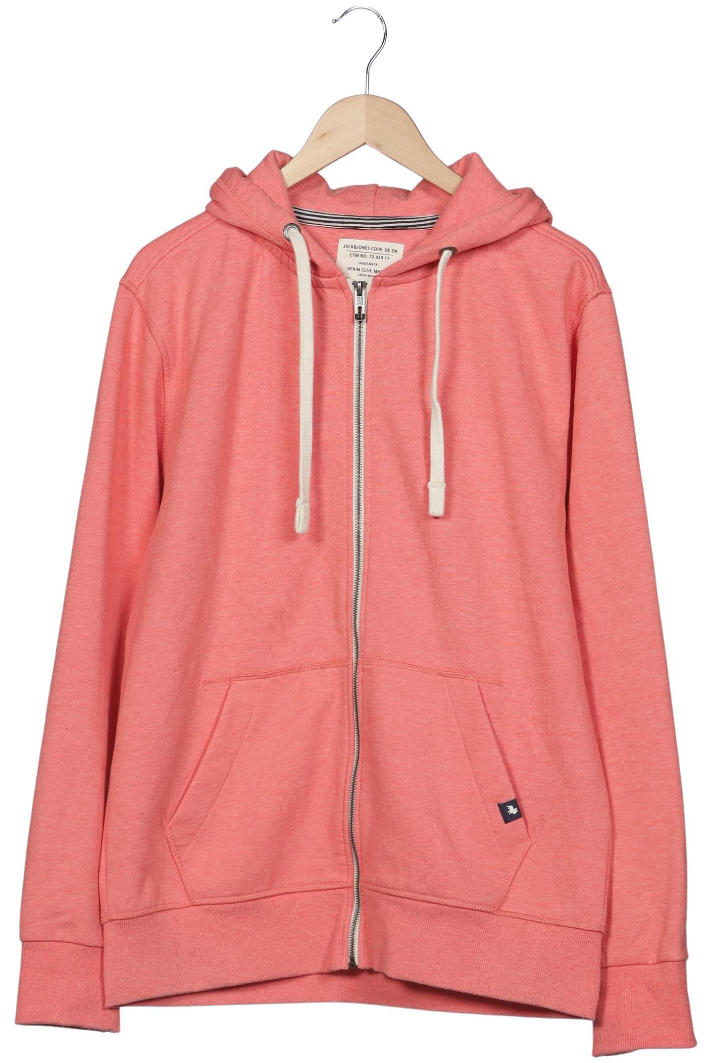 

Jack & Jones Herren Kapuzenpullover, orange, Gr. 54
